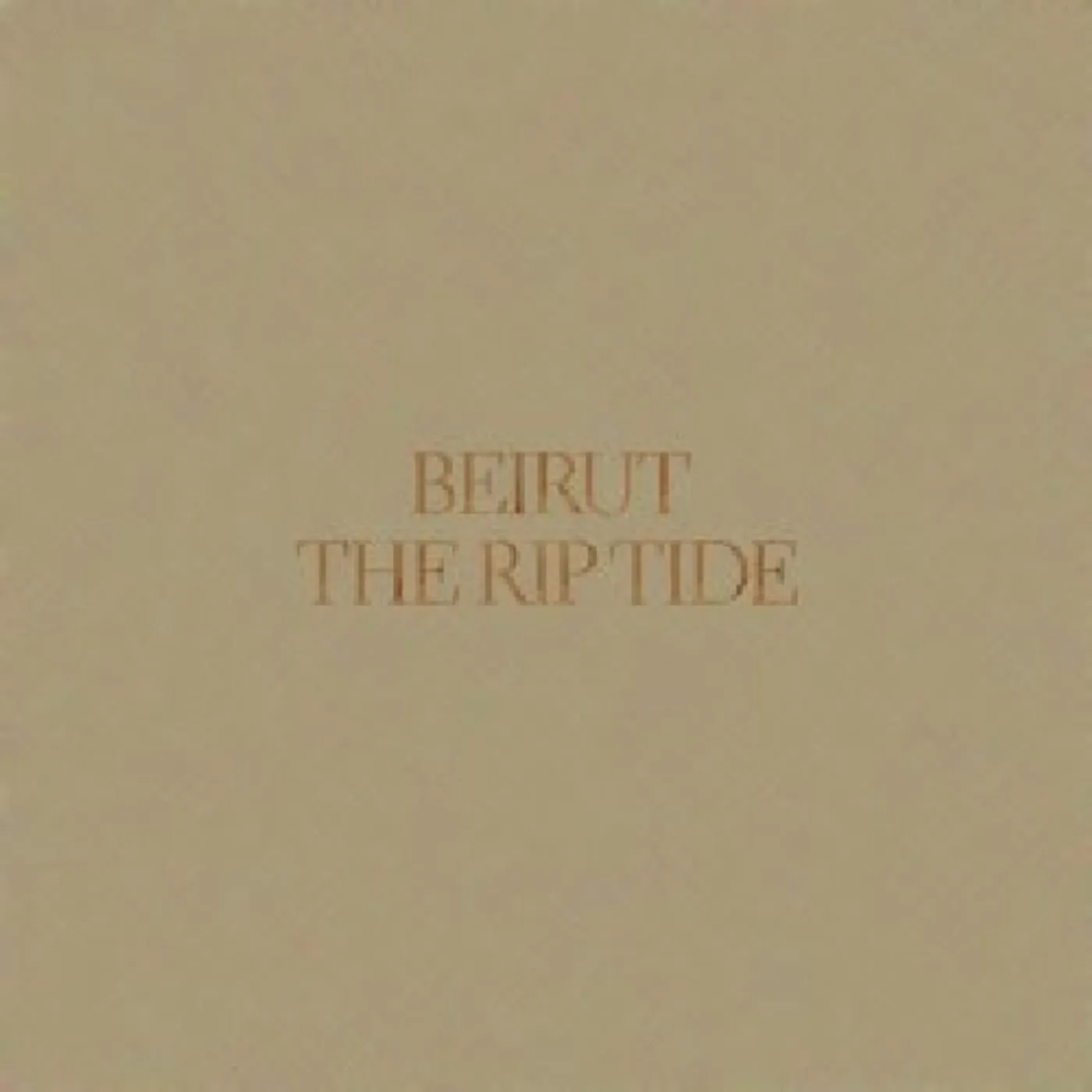 Beirut RIP TIDE Vinyl Record