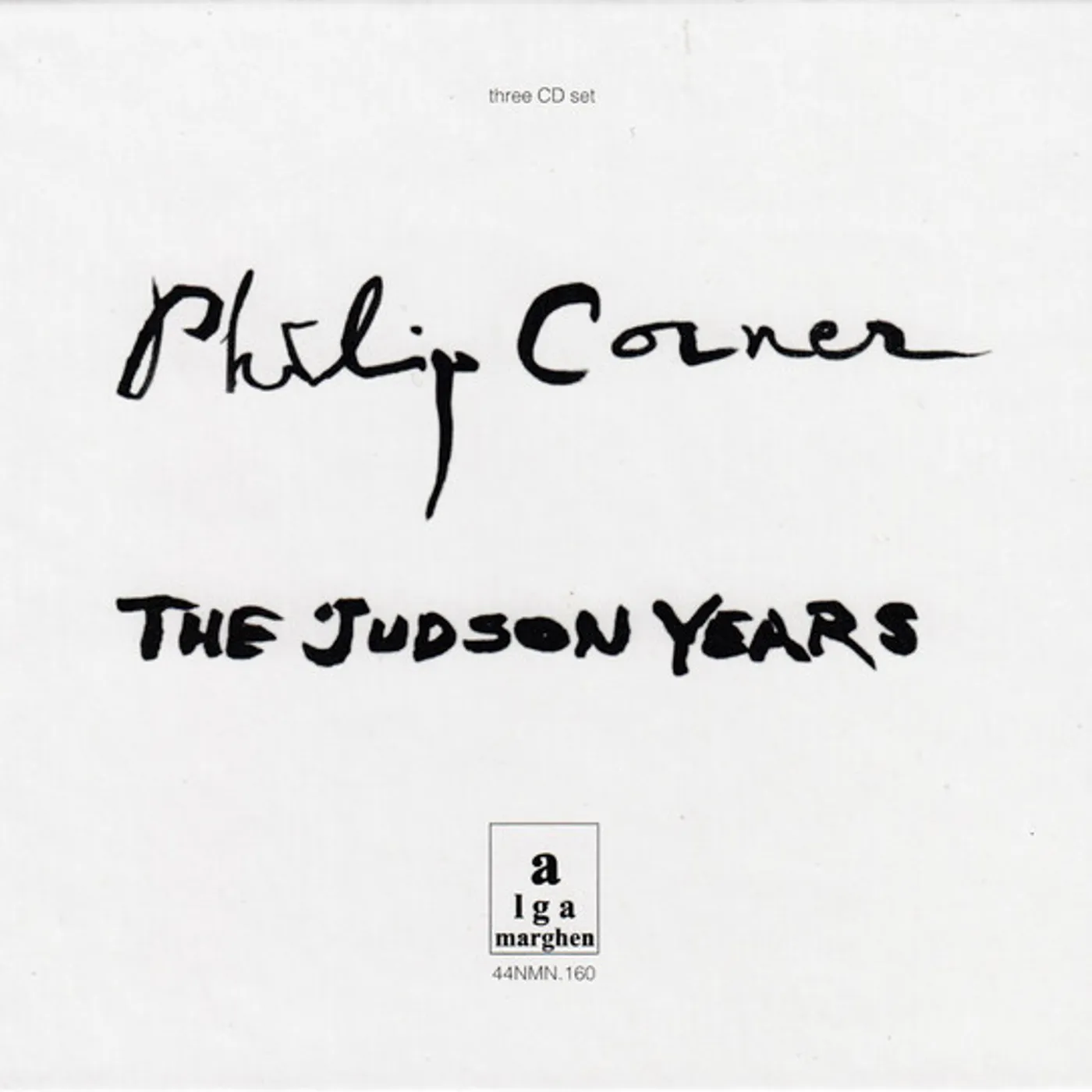 Philip Corner JUDSON YEARS CD