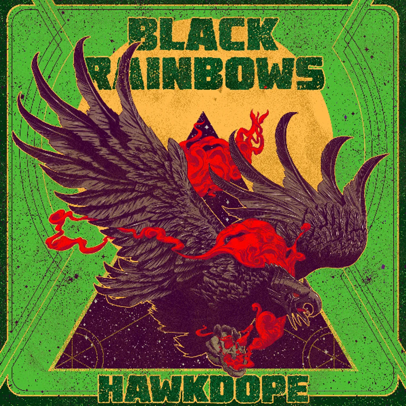 Black Rainbows Hawkdope Vinyl Record