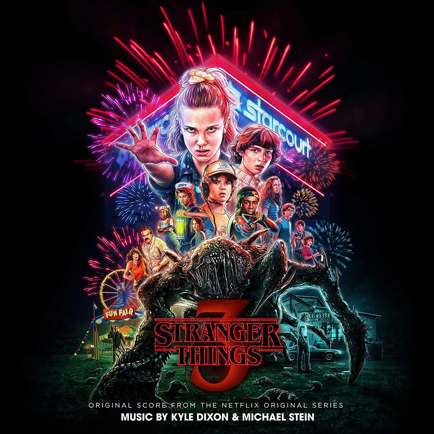 Kyle Dixon & Michael Stein STRANGER THINGS 3 Original Soundtrack CD