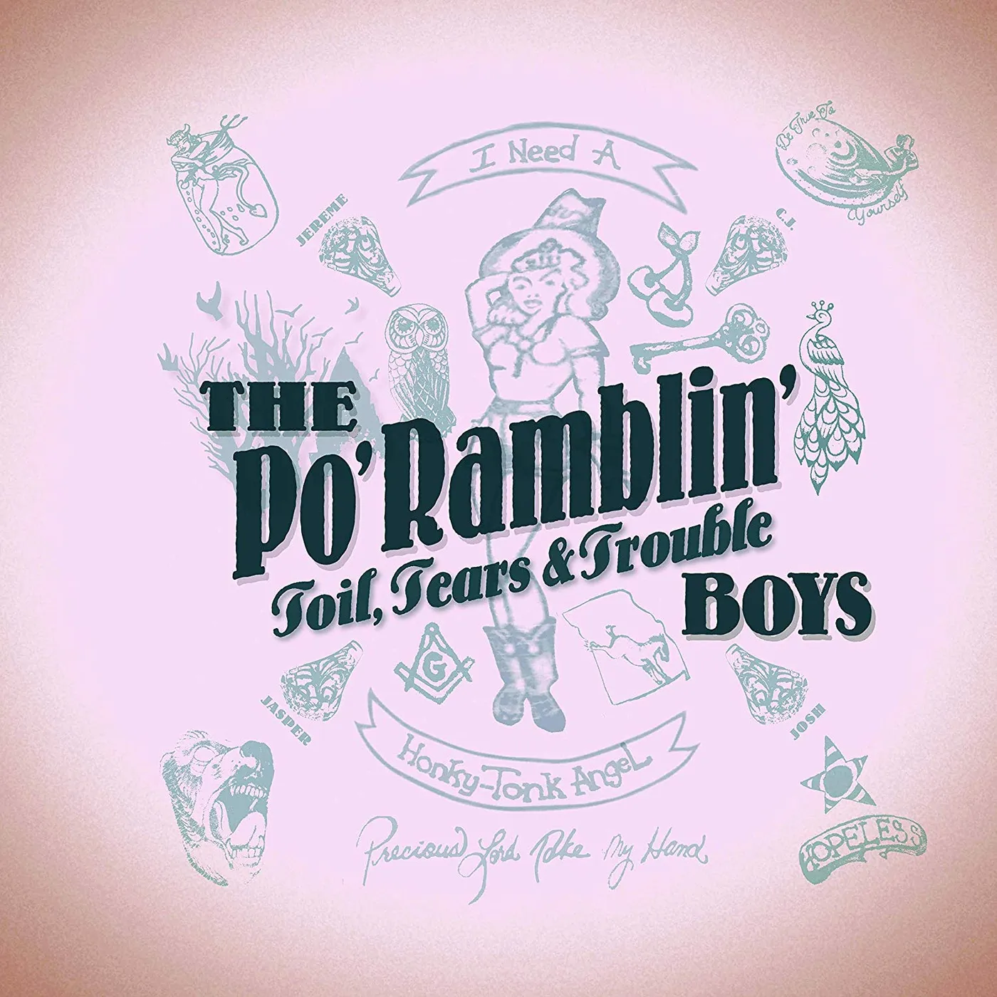 The Po' Ramblin' Boys TOIL TEARS & TROUBLE CD