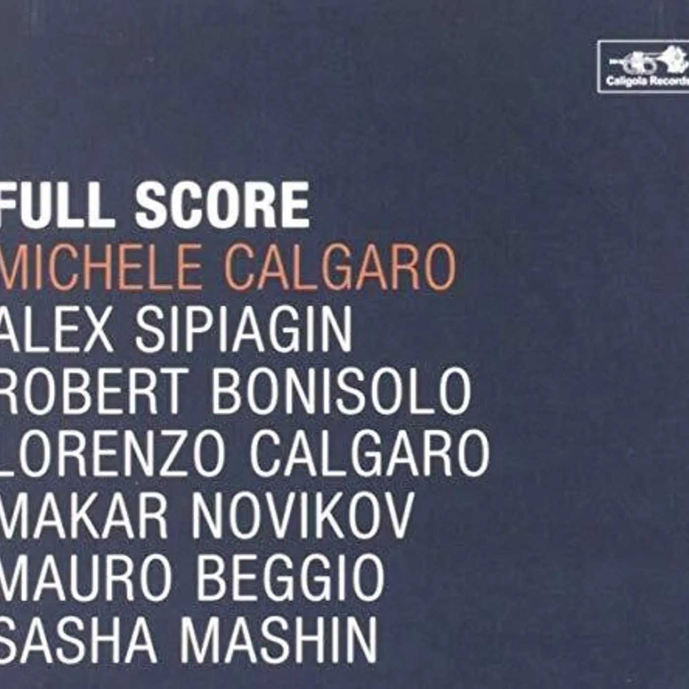 Michele Calgaro FULL SCORE CD