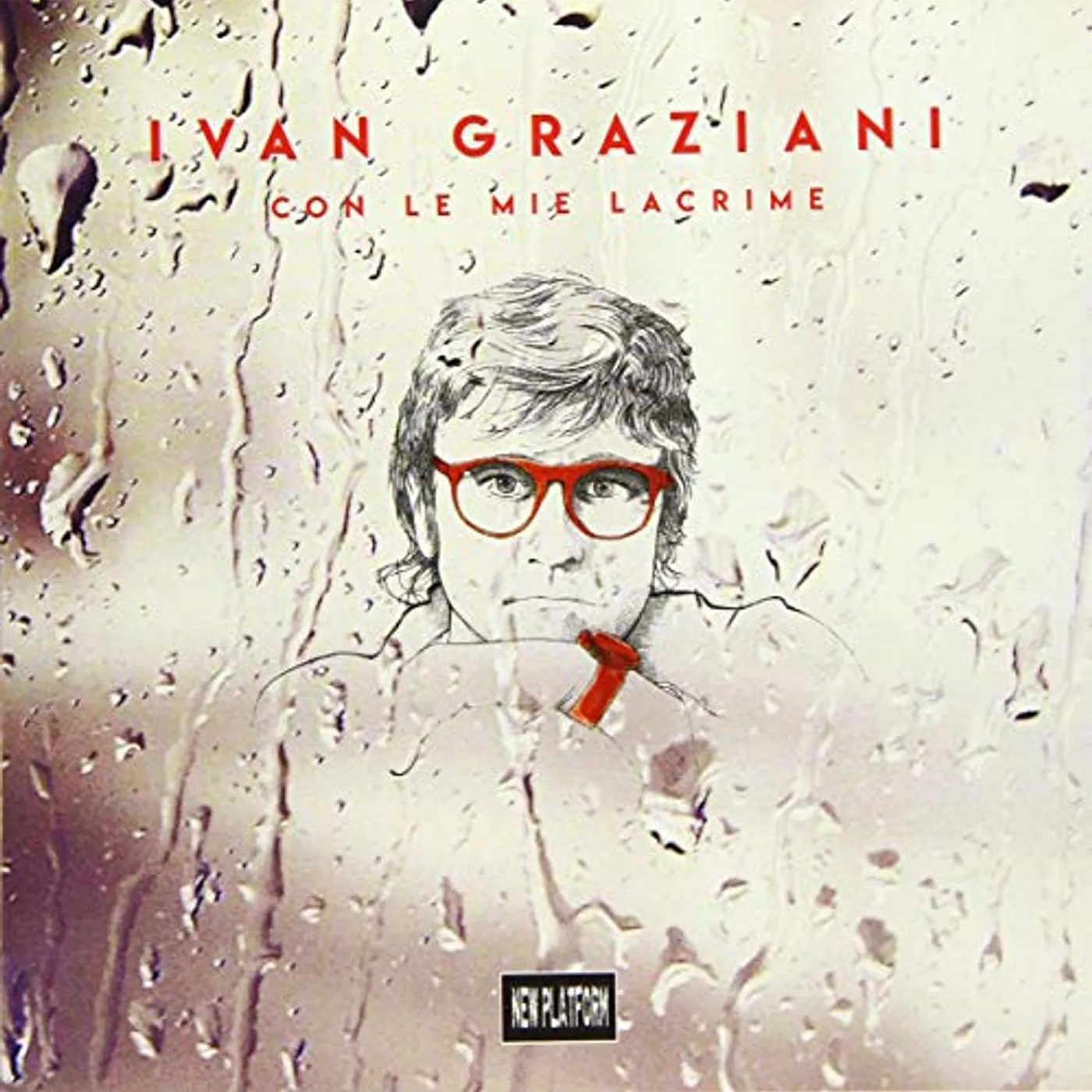 Ivan Graziani CON LE MIE LACRIME Vinyl Record