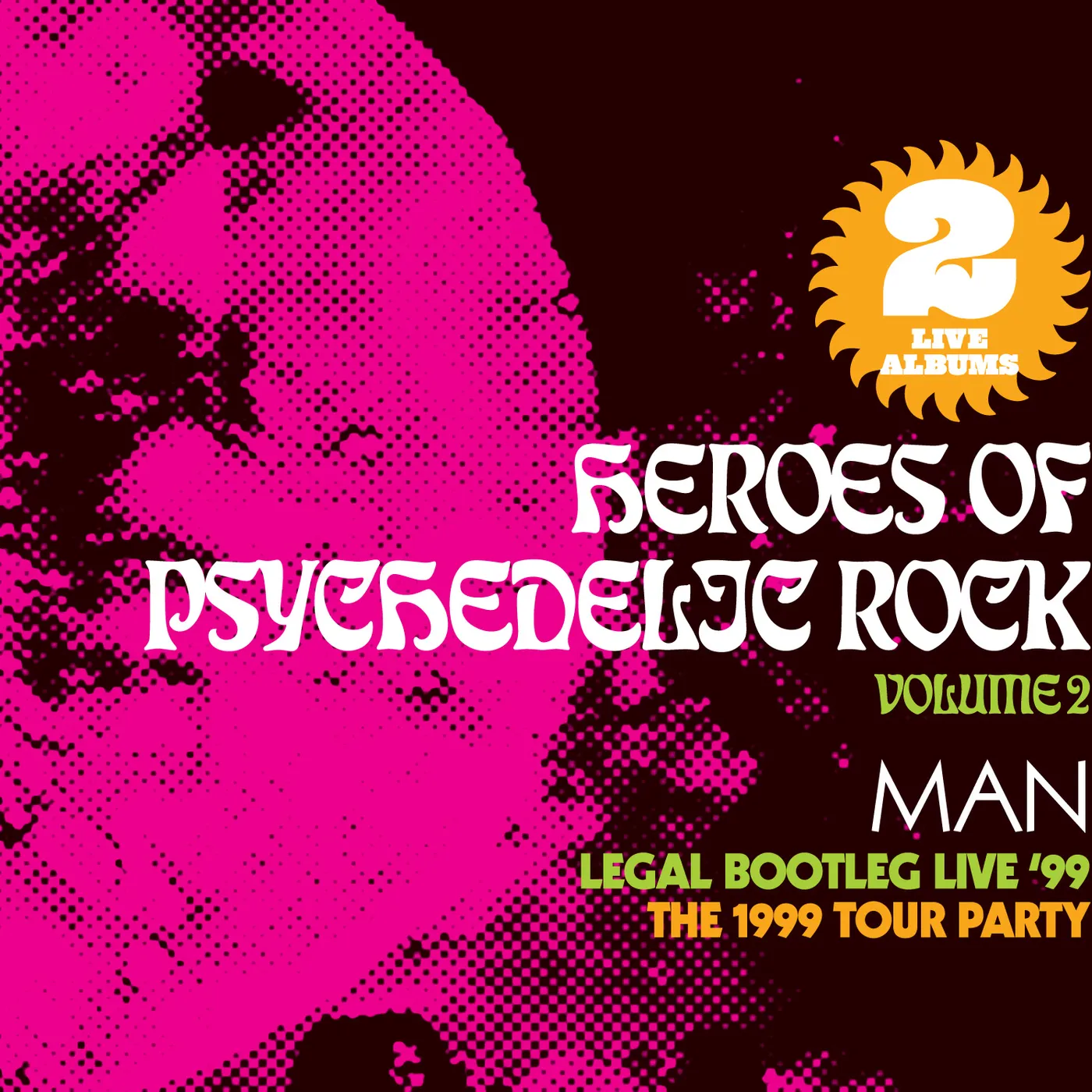 Man HEROES OF PSYCHEDELIC ROCK VOL. 1 CD