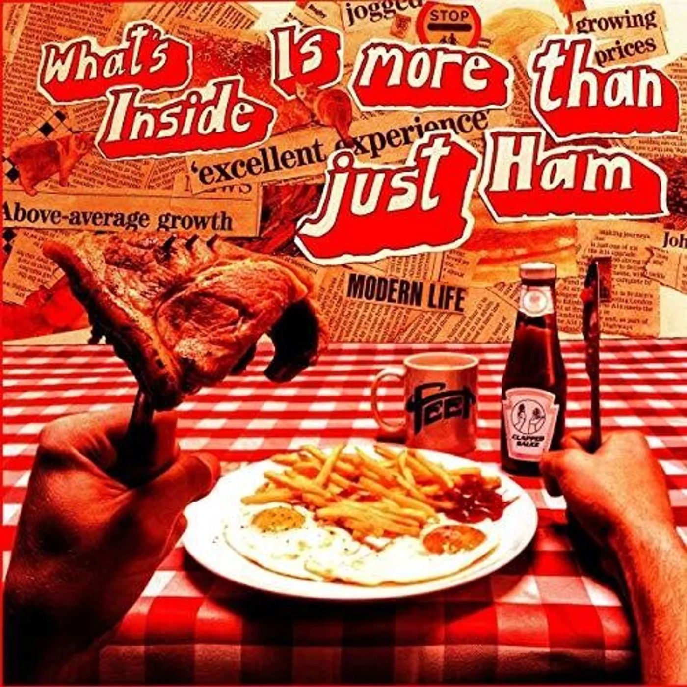 FEET What's Inside is More Than Just Ham Vinyl Record