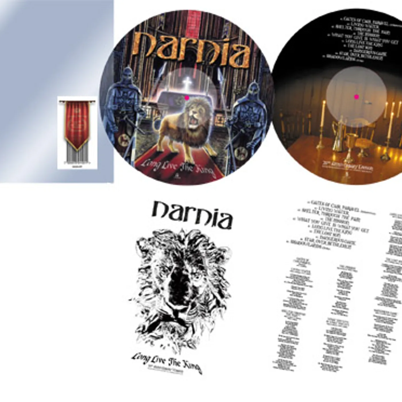 Narnia LONG LIVE THE KING (20TH ANNIVERSARY EDITION) Vinyl Record