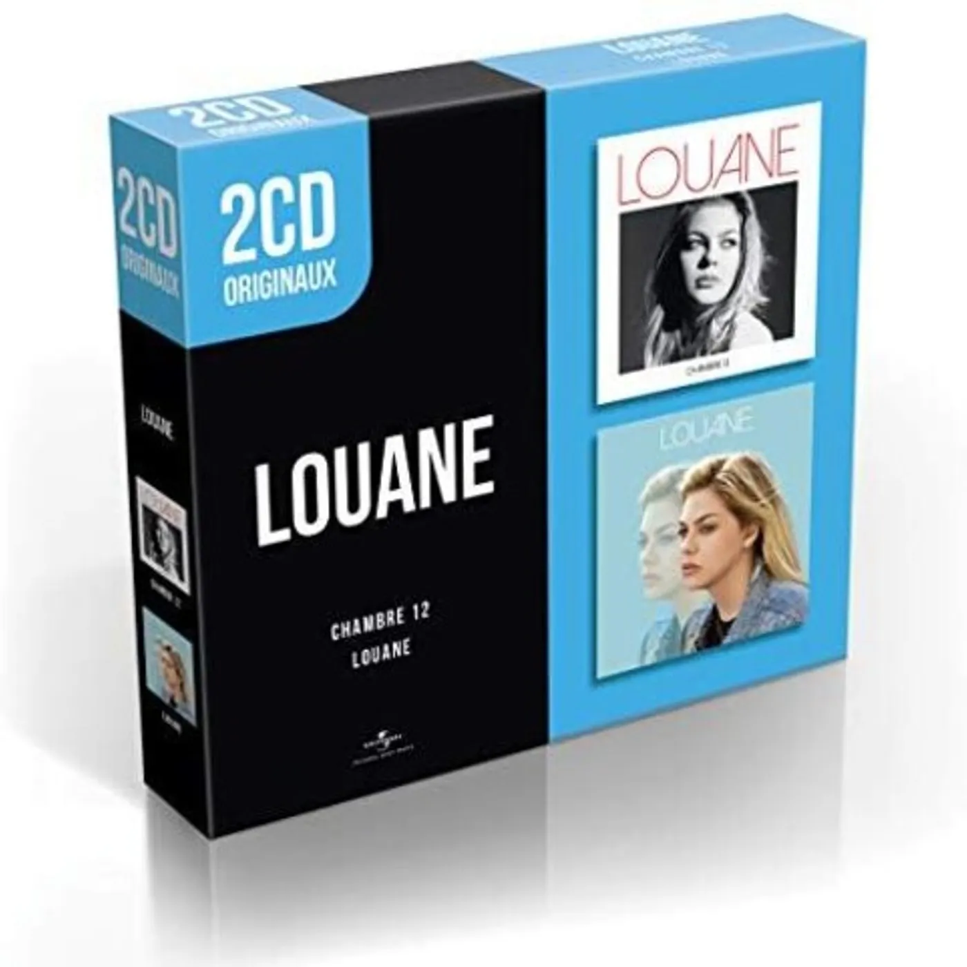 2 CD ORIGINAUX: CHAMBRE 12 / LOUANE CD