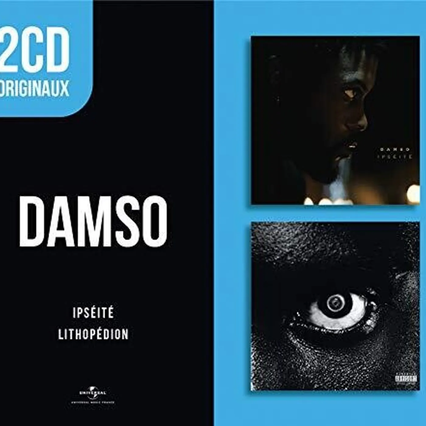Damso 2 CD ORIGINAUX: IPSEITE / LITHOPEDION CD