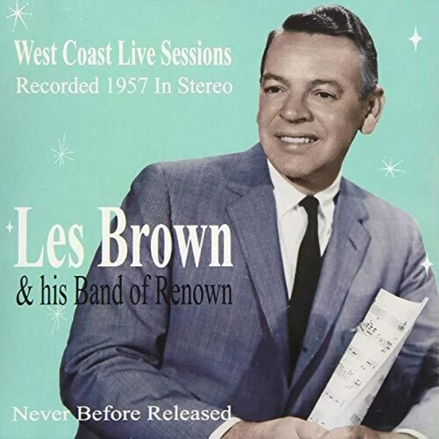 Les Brown WEST COAST LIVE SESSIONS CD
