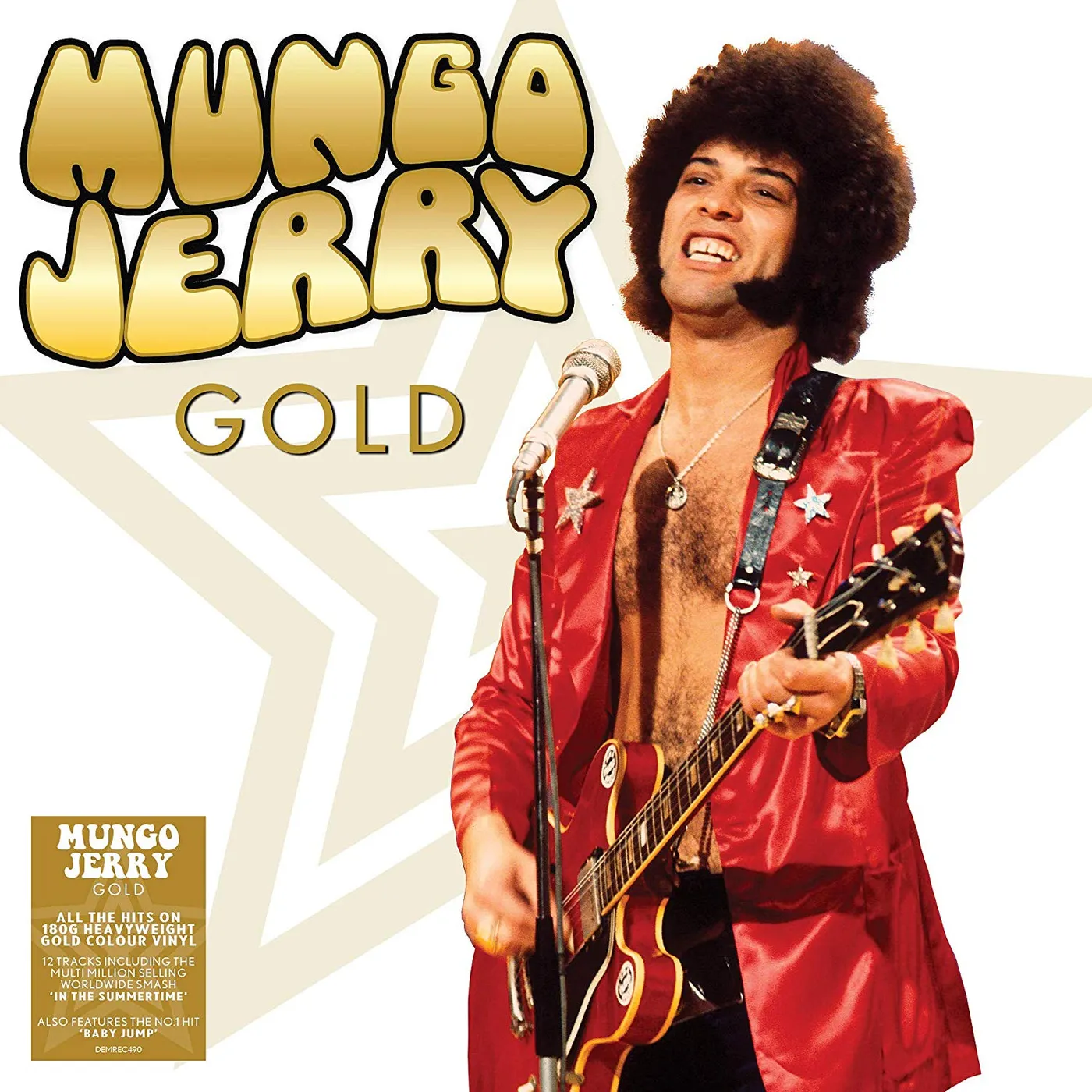 Mungo Jerry GOLD Vinyl Record