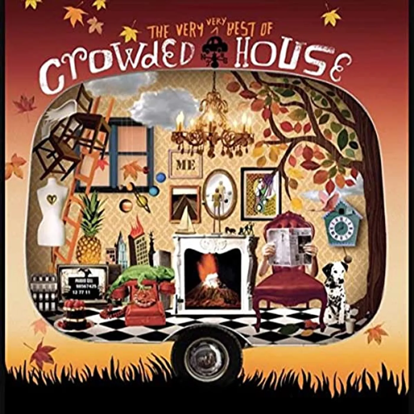 VERY VERY BEST OF CROWDED HOUSE Vinyl Record
