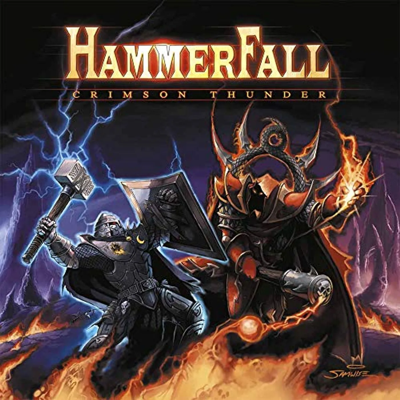 HammerFall Crimson Thunder Vinyl Record