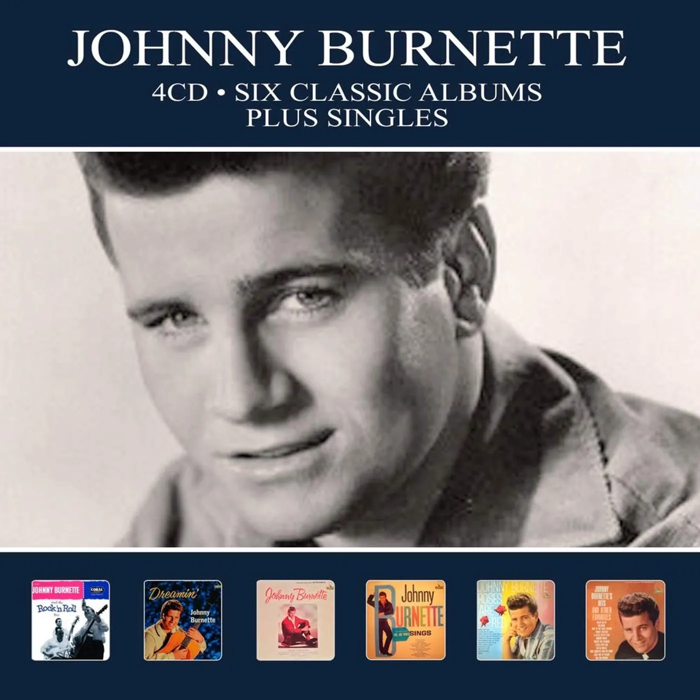 Johnny Burnette SIX CLASSIC ALBUMS PLUS SINGLES CD