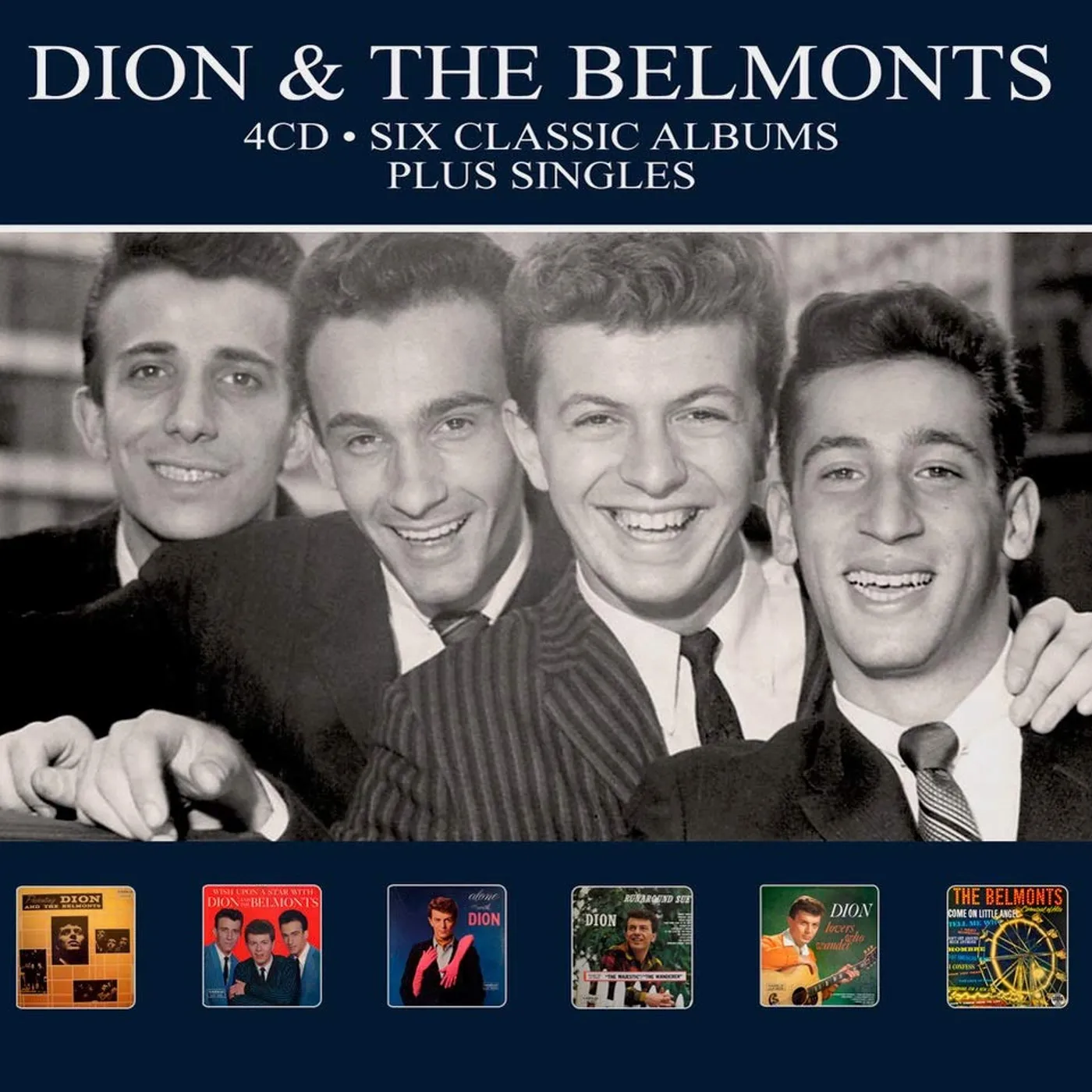 Dion & The Belmonts SIX CLASSIC ALBUMS PLUS SINGLES CD