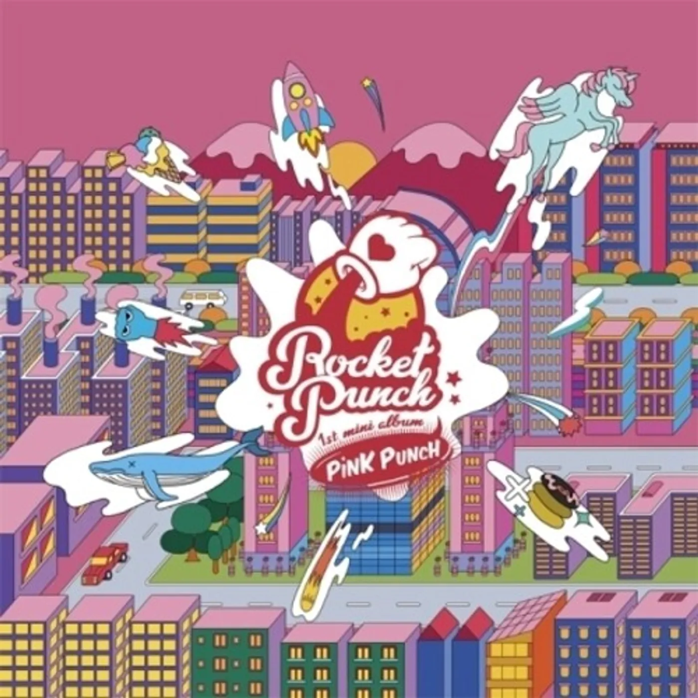 Rocket Punch PINK PUNCH CD
