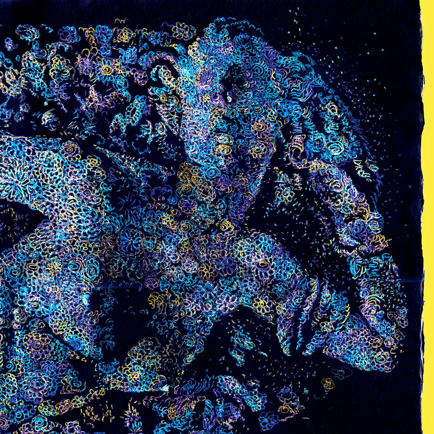 Frànçois Atlas LES FLEURS DU MAL Vinyl Record