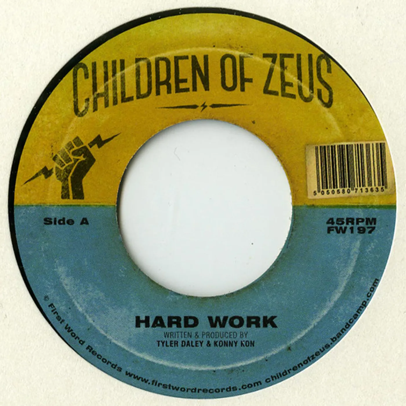 Children of Zeus HARD WORK Vinyl Record