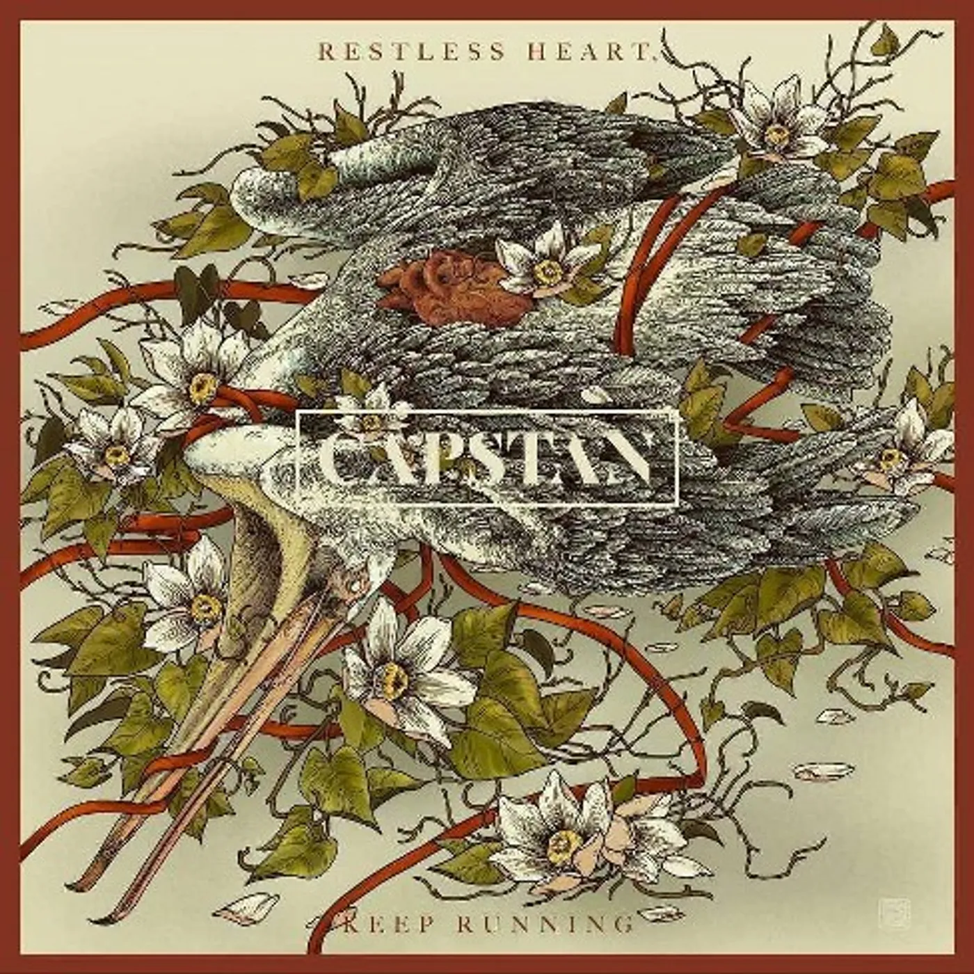 Capstan RESTLESS HEART KEEP RUNNING Vinyl Record