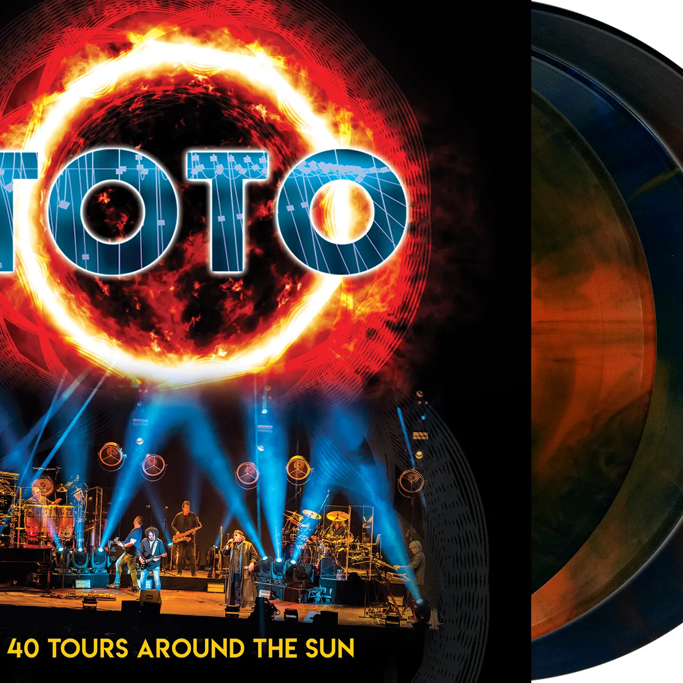 TOTO 40 Tours Around The Sun Vinyl Record