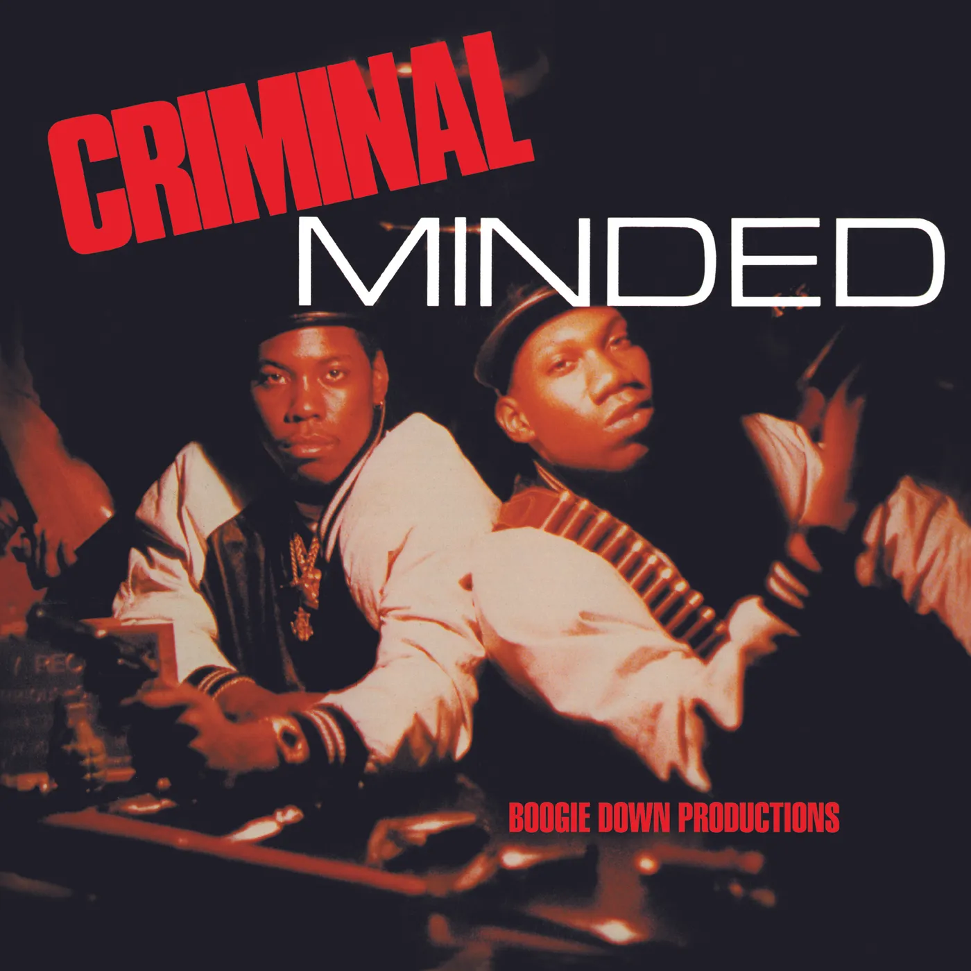 Boogie Down Productions Criminal Minded Vinyl Record