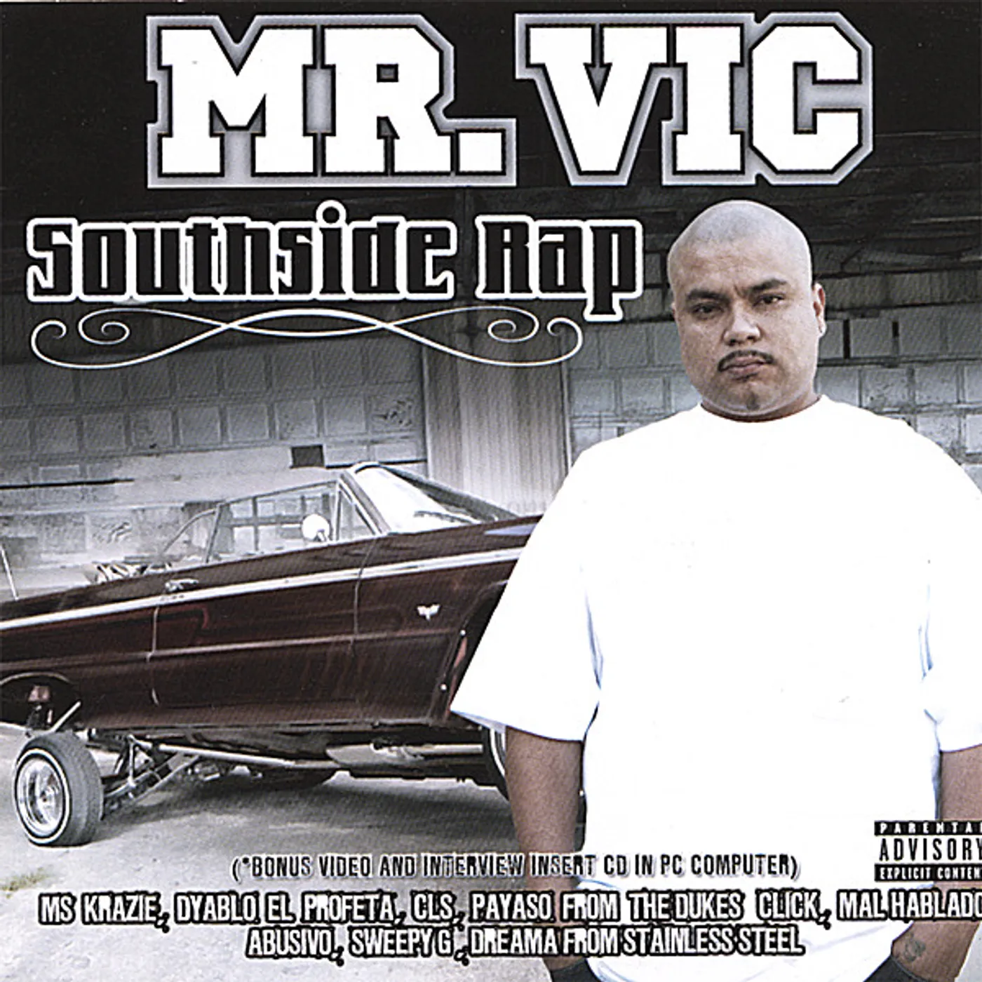 Mr. Vic SOUTH SIDE RAP FEATURING THE HEAVY HITTERS CD