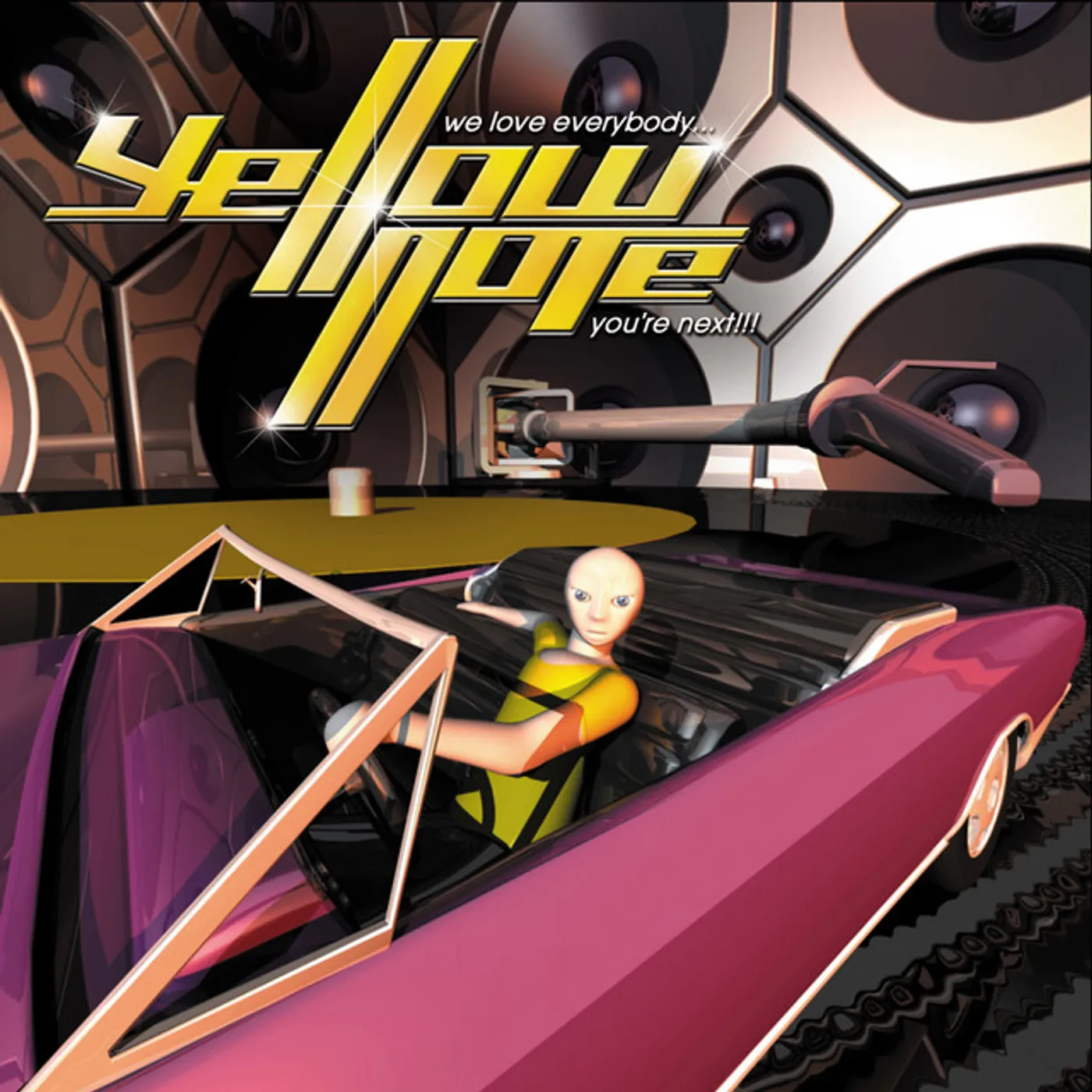 Yellow Note WE LOVE EVERYBODY YOU'RE NEXT CD