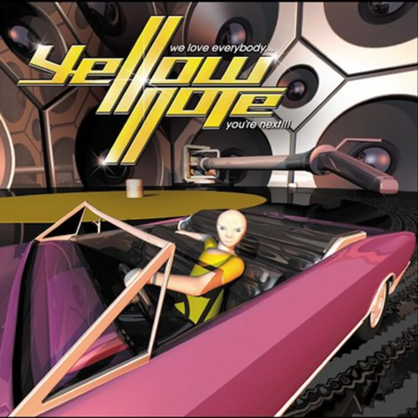 Yellow Note WE LOVE EVERYBODY YOU'RE NEXT CD