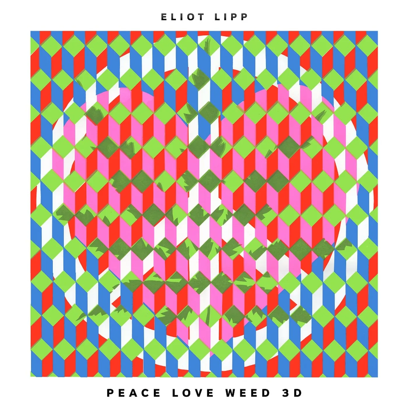 Eliot Lipp PEACE LOVE WEED 3D Vinyl Record