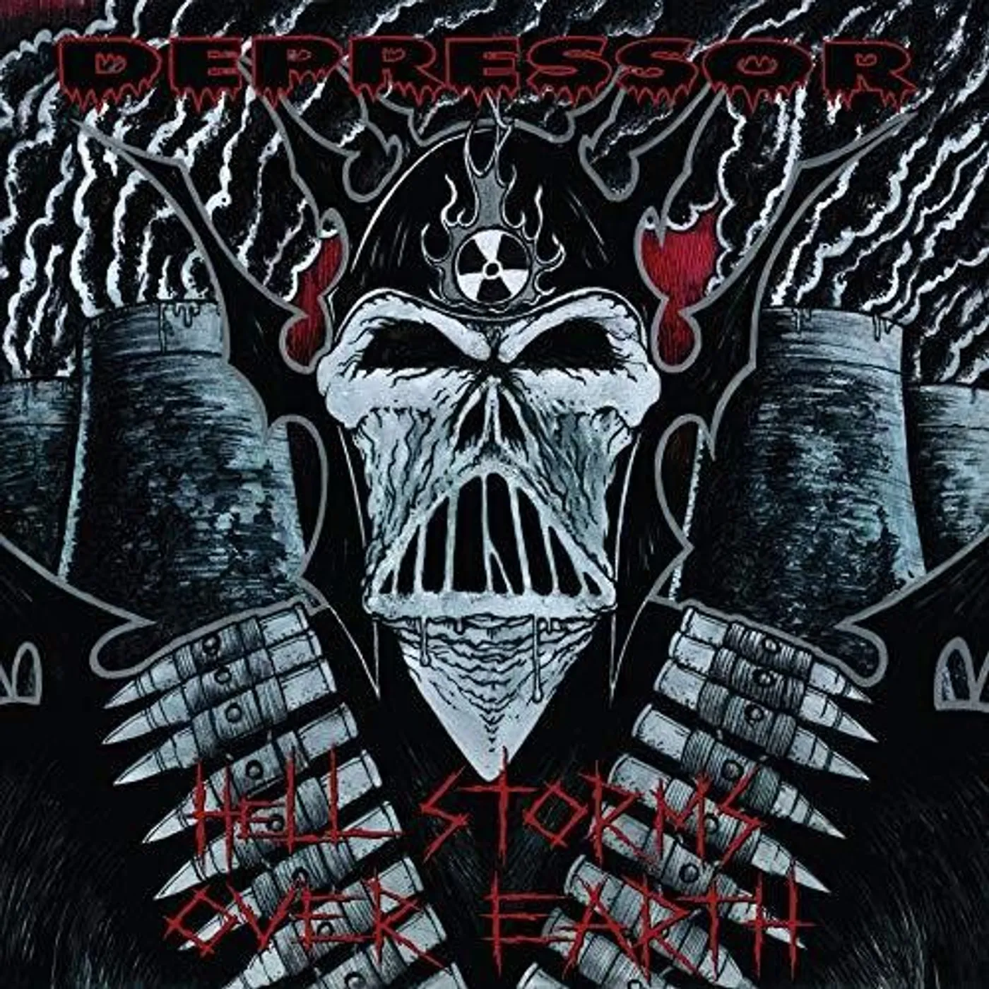 Depressor Hell Storms Over Earth Vinyl Record