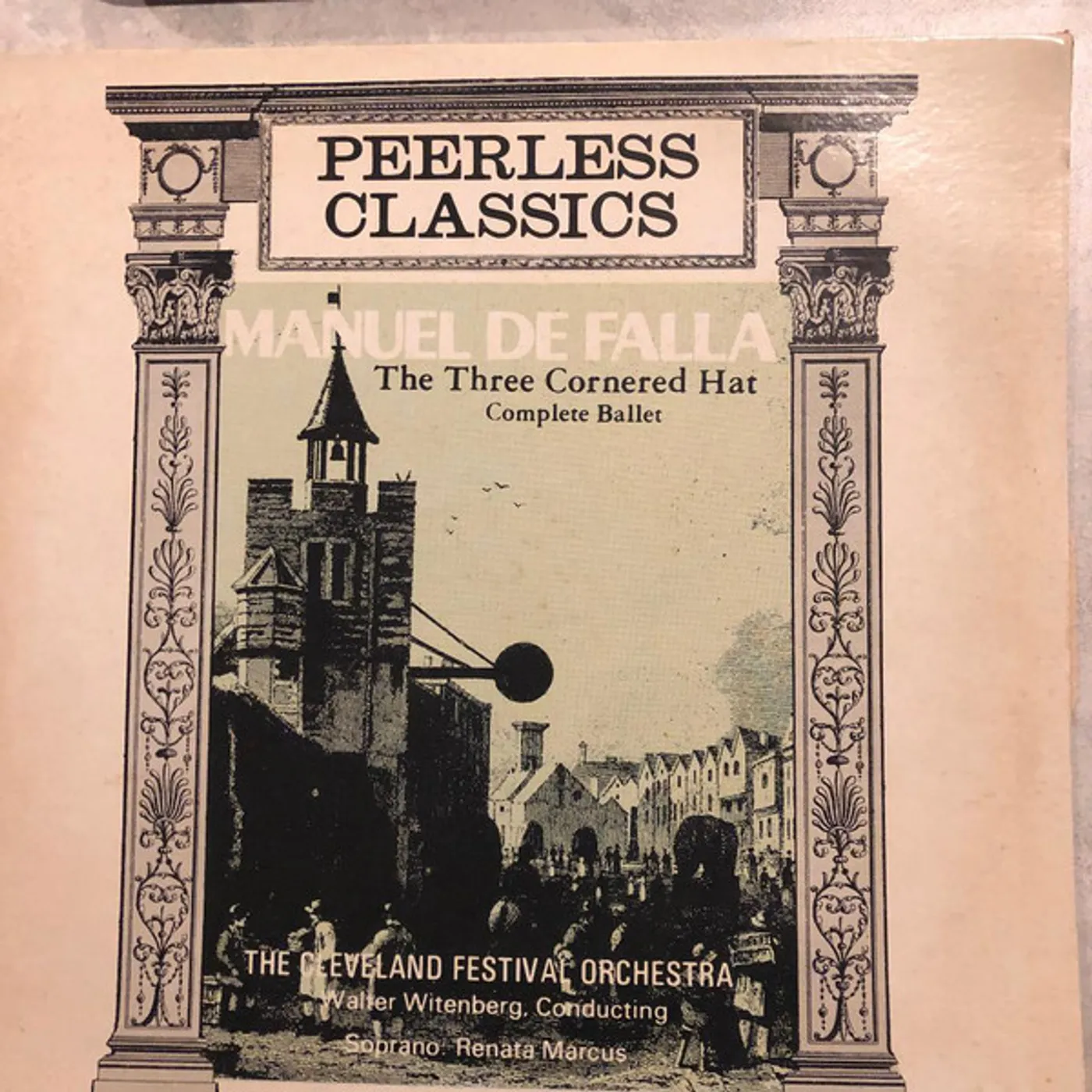 De Falla THREE CORNERED HAT: COMPLETE BALLET Vinyl Record