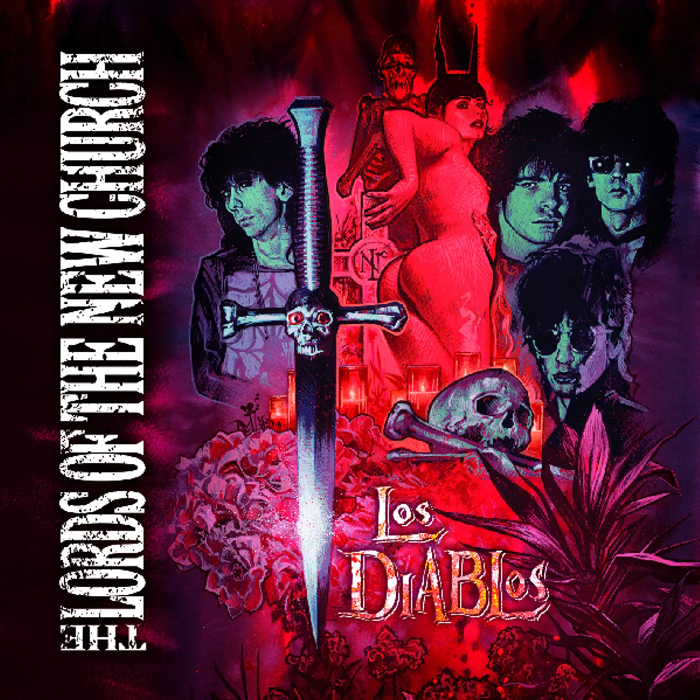 Lords Of The New Church Los Diablos Vinyl Record