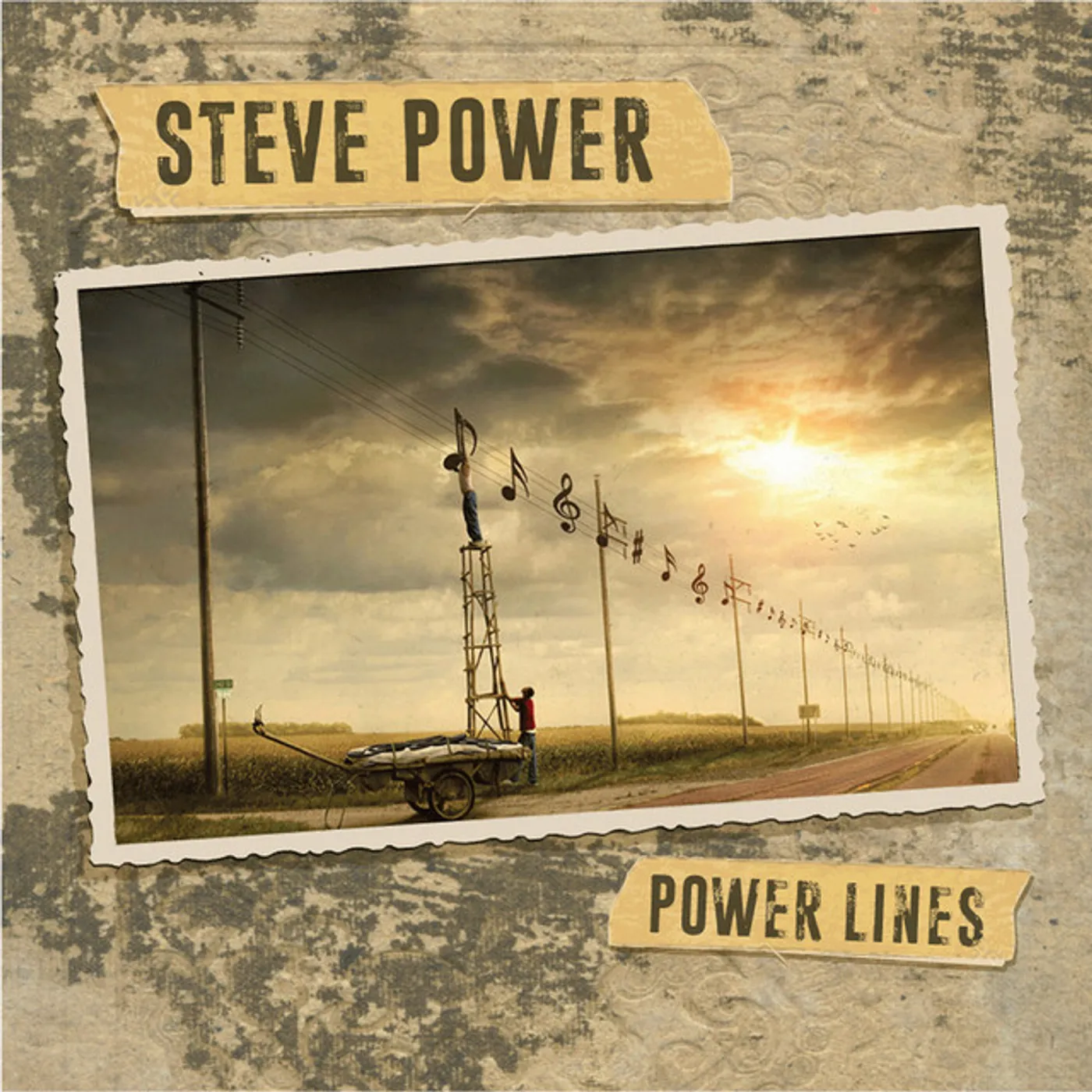 Steve Power Power Lines Vinyl Record
