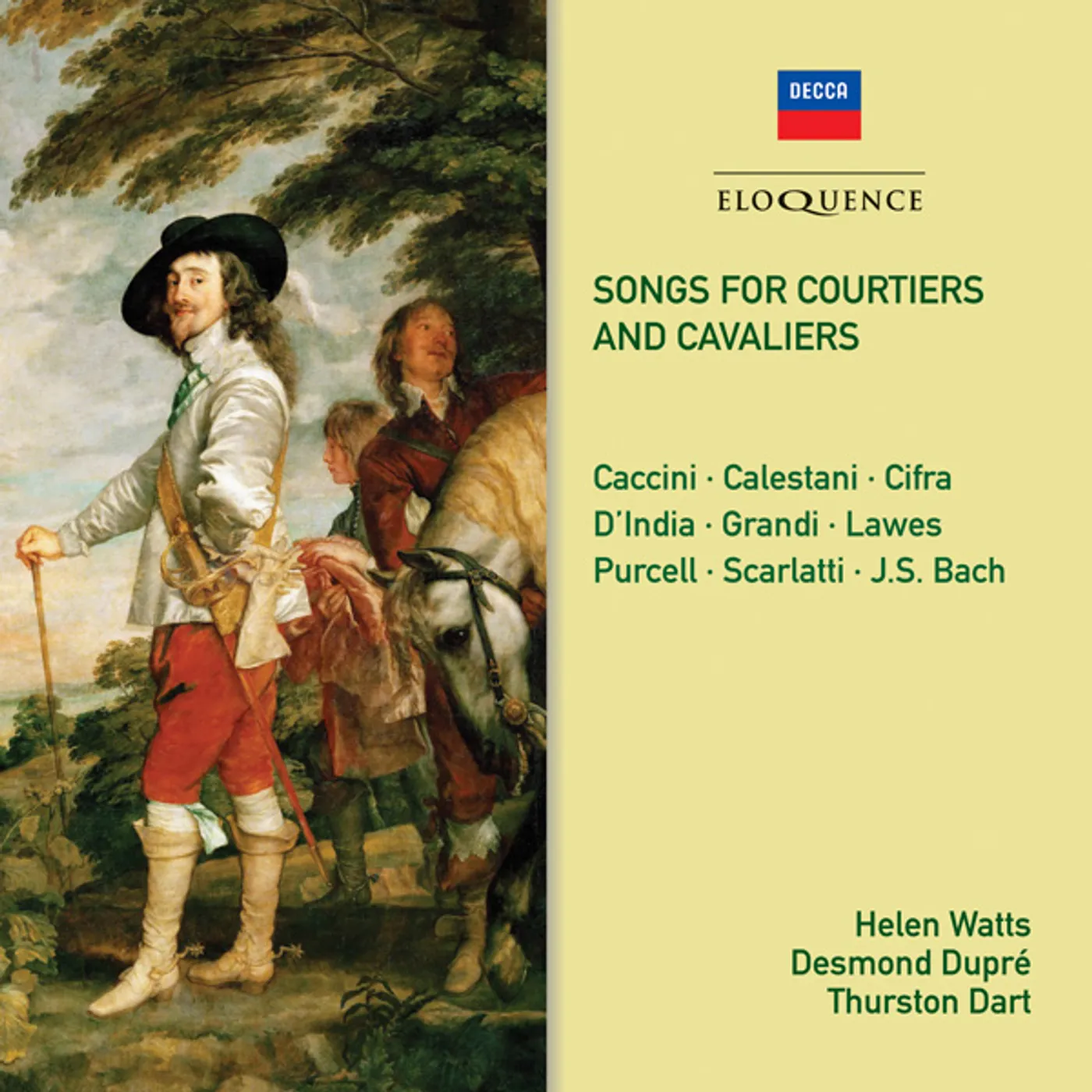 Helen Watts SONGS FOR COURTIERS & CAVALIERS CD