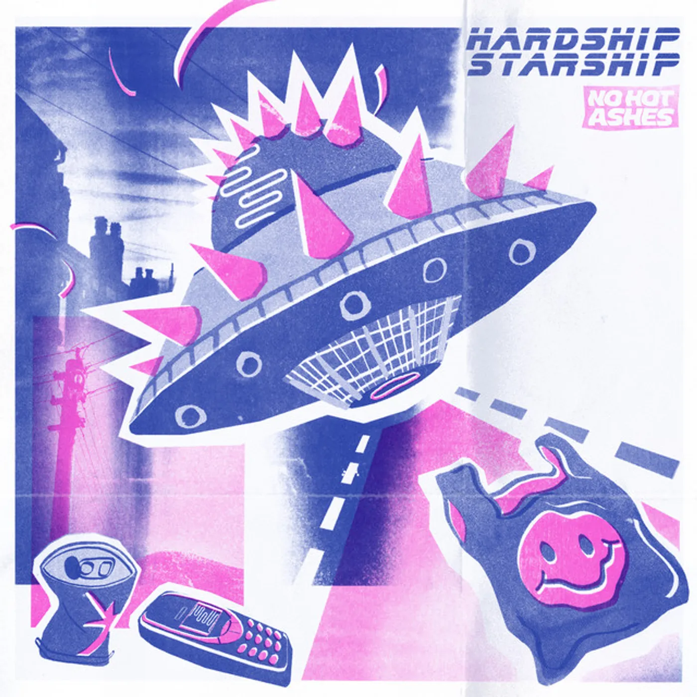 No Hot Ashes HARDSHIP STARSHIP CD