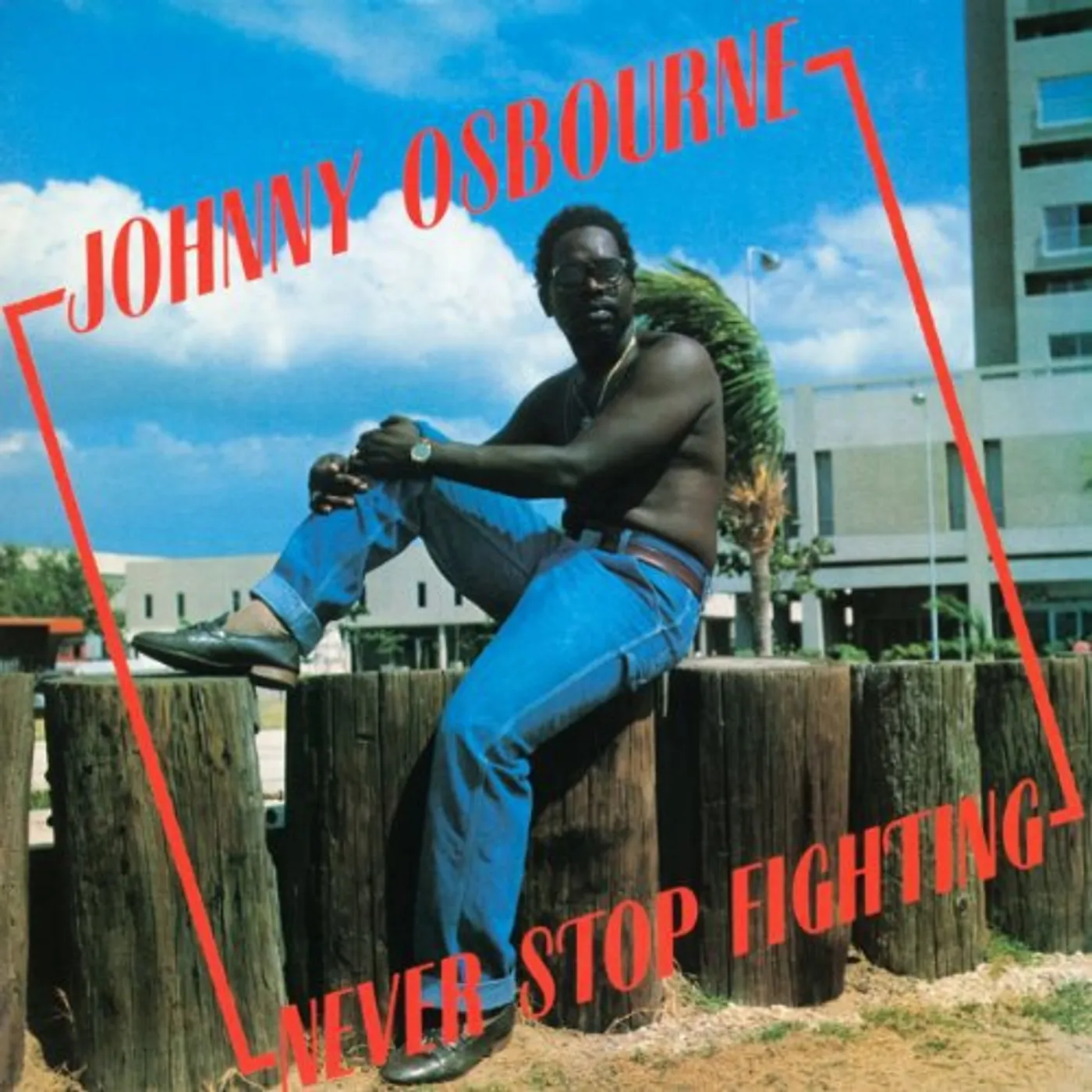 Johnny Osbourne Never Stop Fighting Vinyl Record
