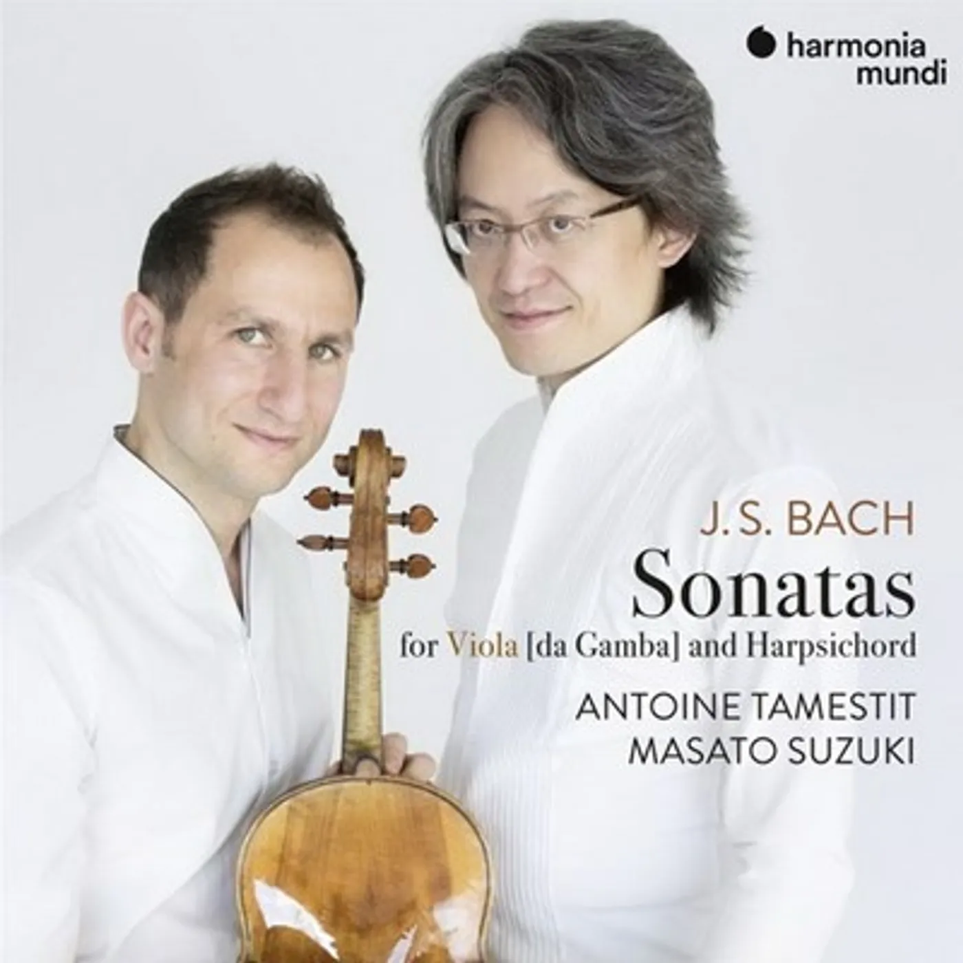 Antoine Tamestit BACH: SONATAS FOR VIOLA DA GAMBA BWV1027-29 CD