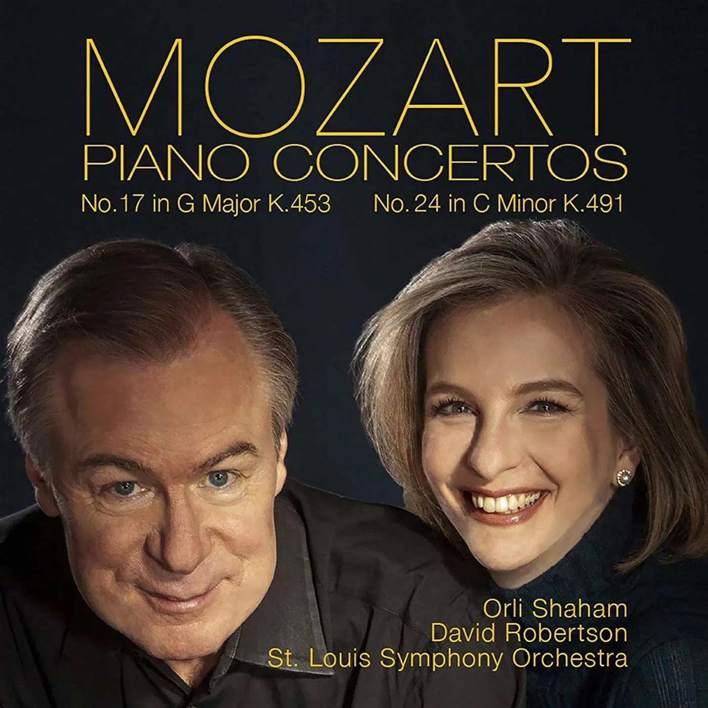 Orli Shaham MOZART: PIANO CONCERTOS NOS.17 & 24 CD