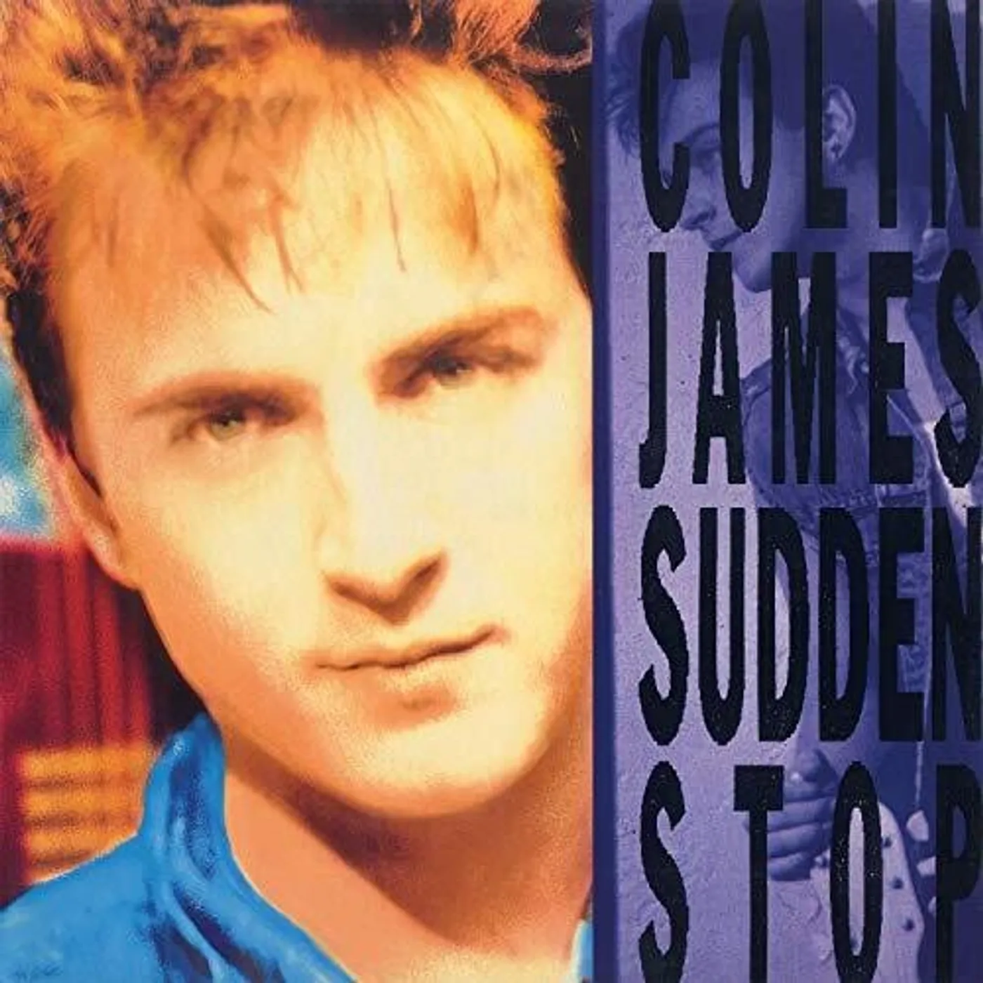 Colin James Sudden Stop Vinyl Record