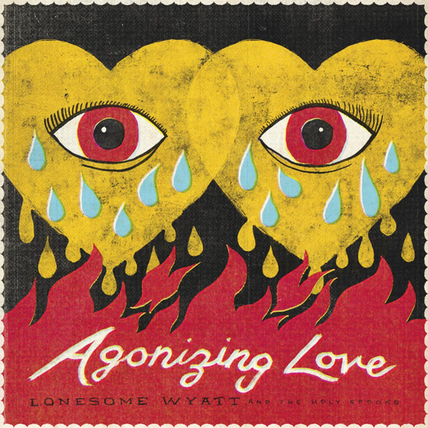 Lonesome Wyatt and the Holy Spooks Agonizing Love Vinyl Record