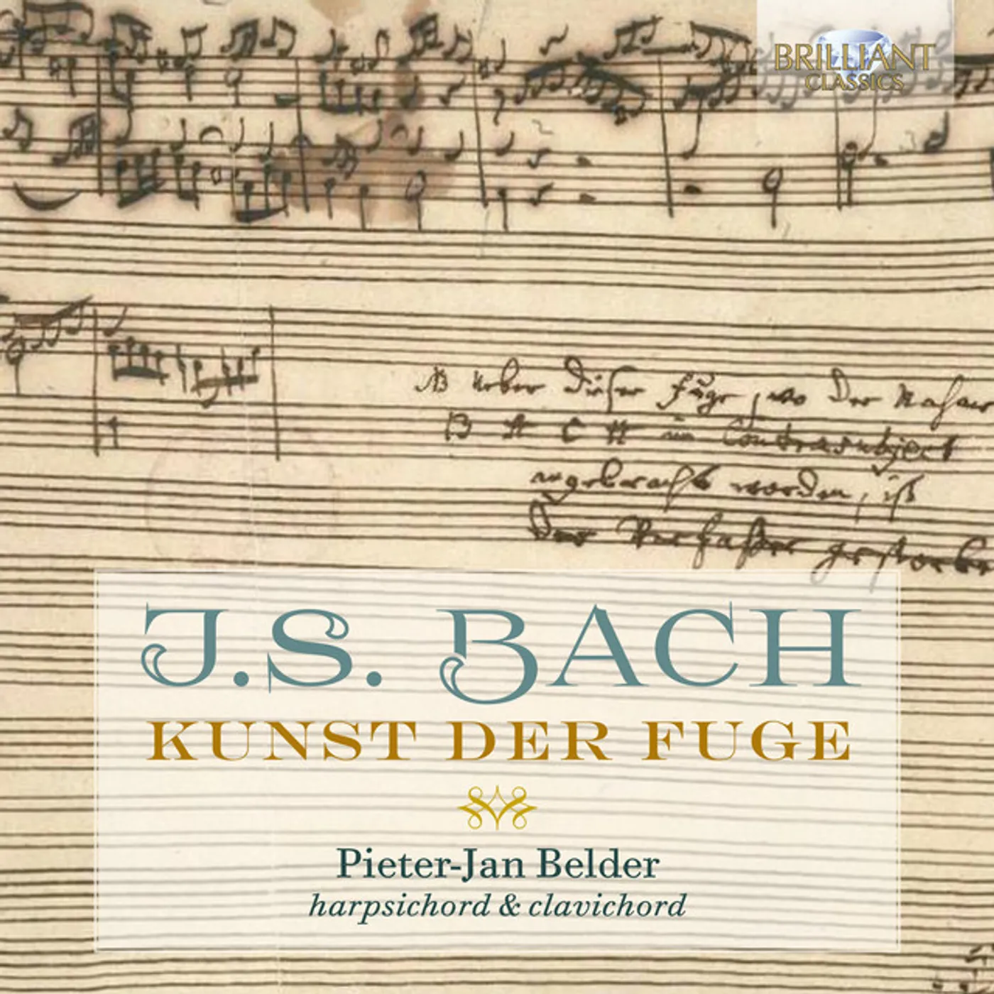 J.S. Bach KUNST DER FUGE CD
