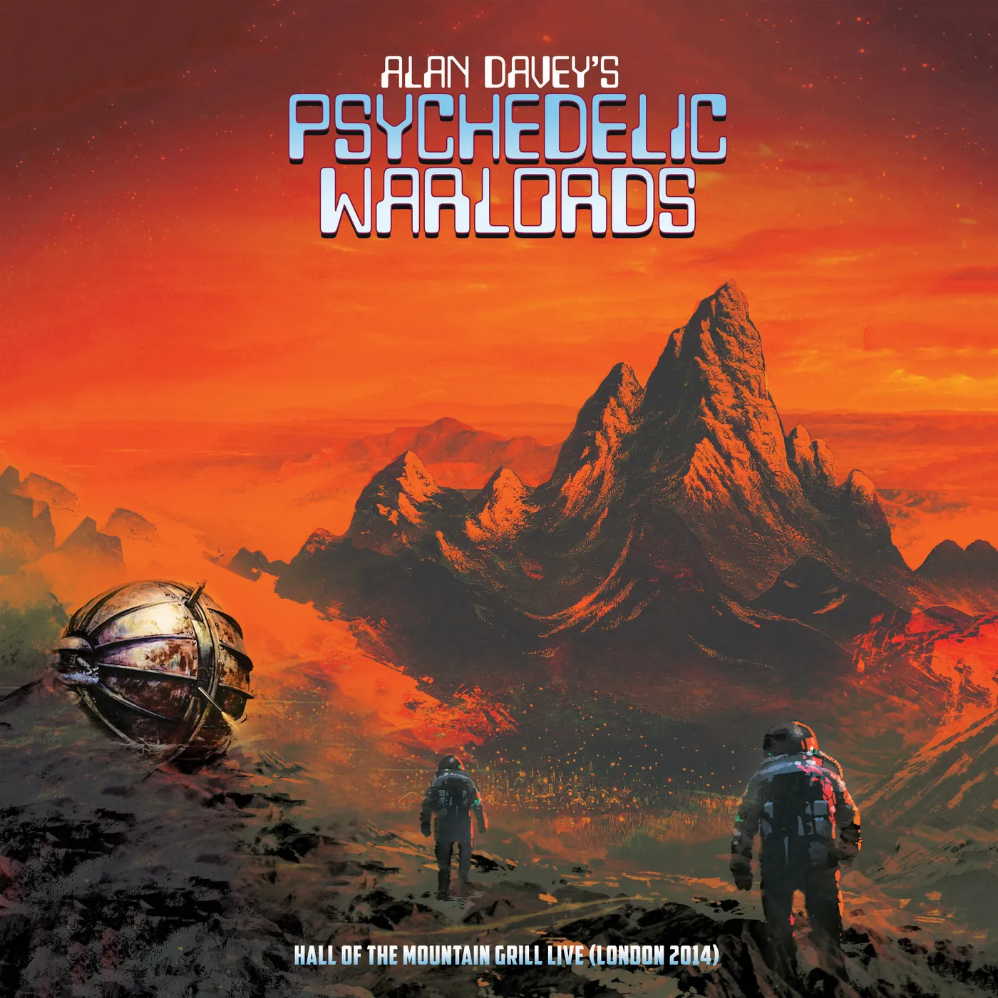 Alan Davey'S Psychedelic Warlords HALL OF THE MOUNTAIN GRILL LIVE (LONDON 2014) Vinyl Record