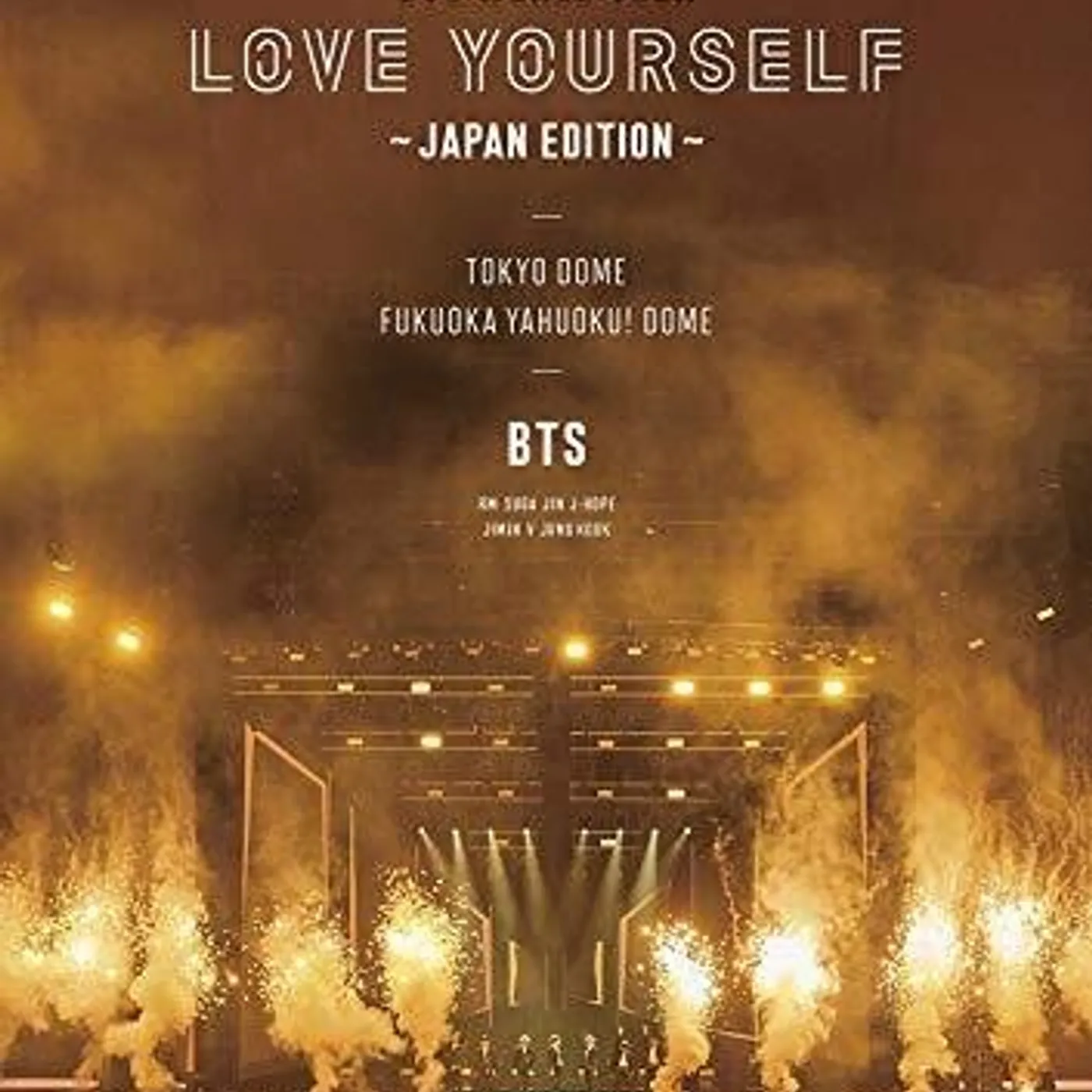 BTS WORLD TOUR LOVE YOURSELF (JAPAN EDITION) Blu-ray