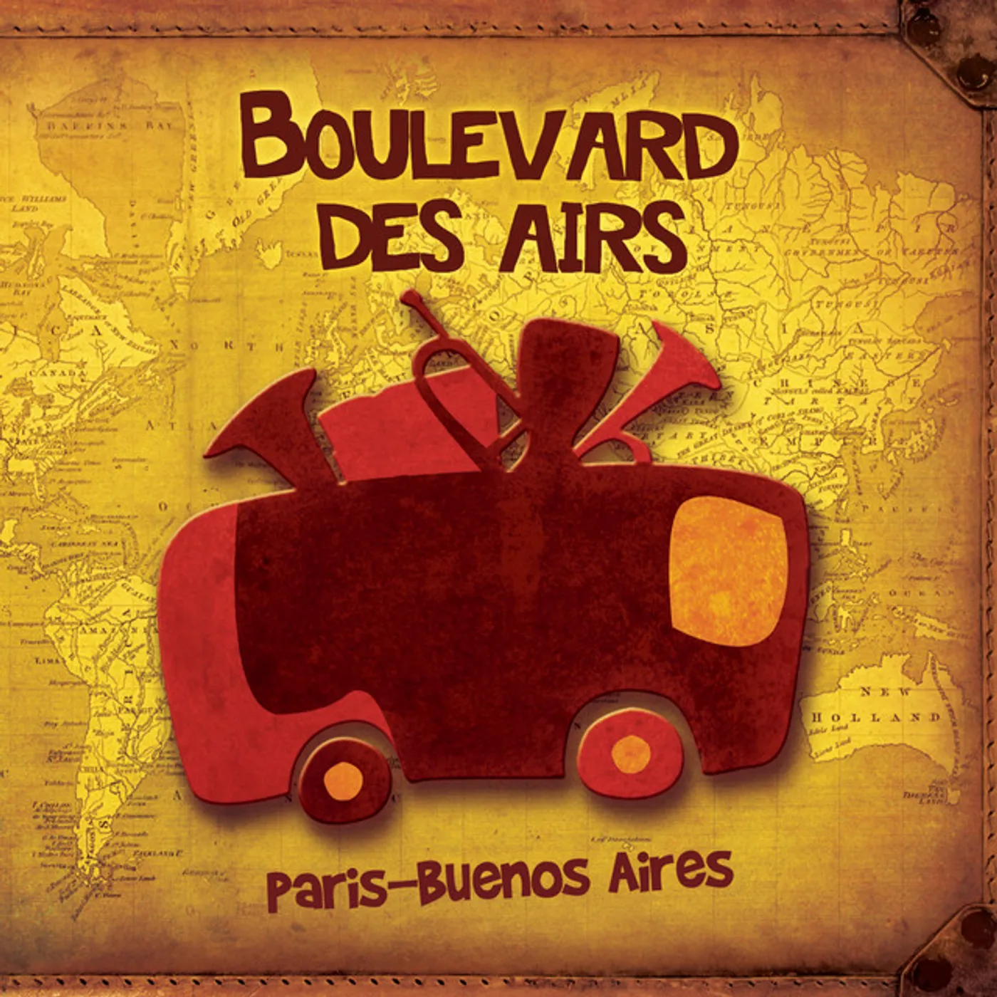 Boulevard des Airs BRUXELLES / PARIS: BUENOS AIRES CD