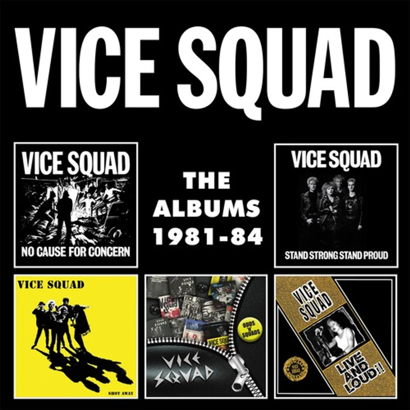Vice Squad ALBUMS 1981-1984 CD