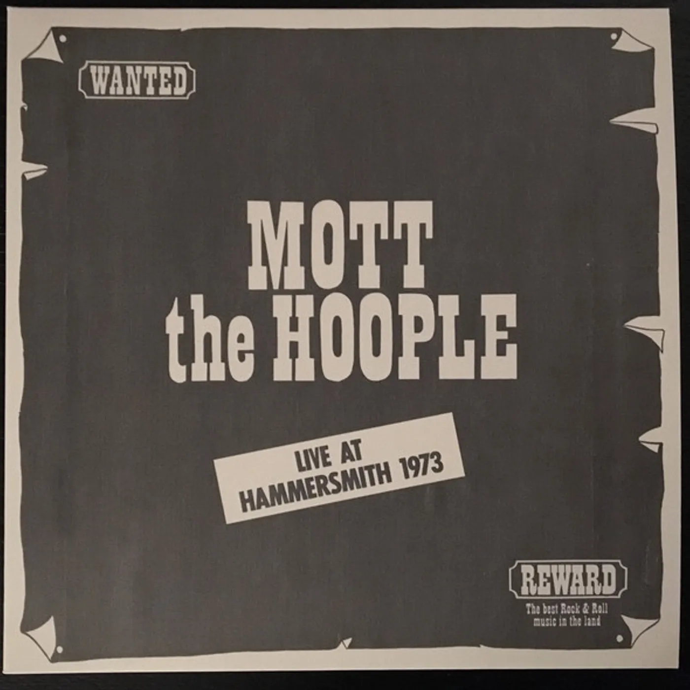 Mott The Hoople LIVE AT HAMMERSMITH 1973 Vinyl Record