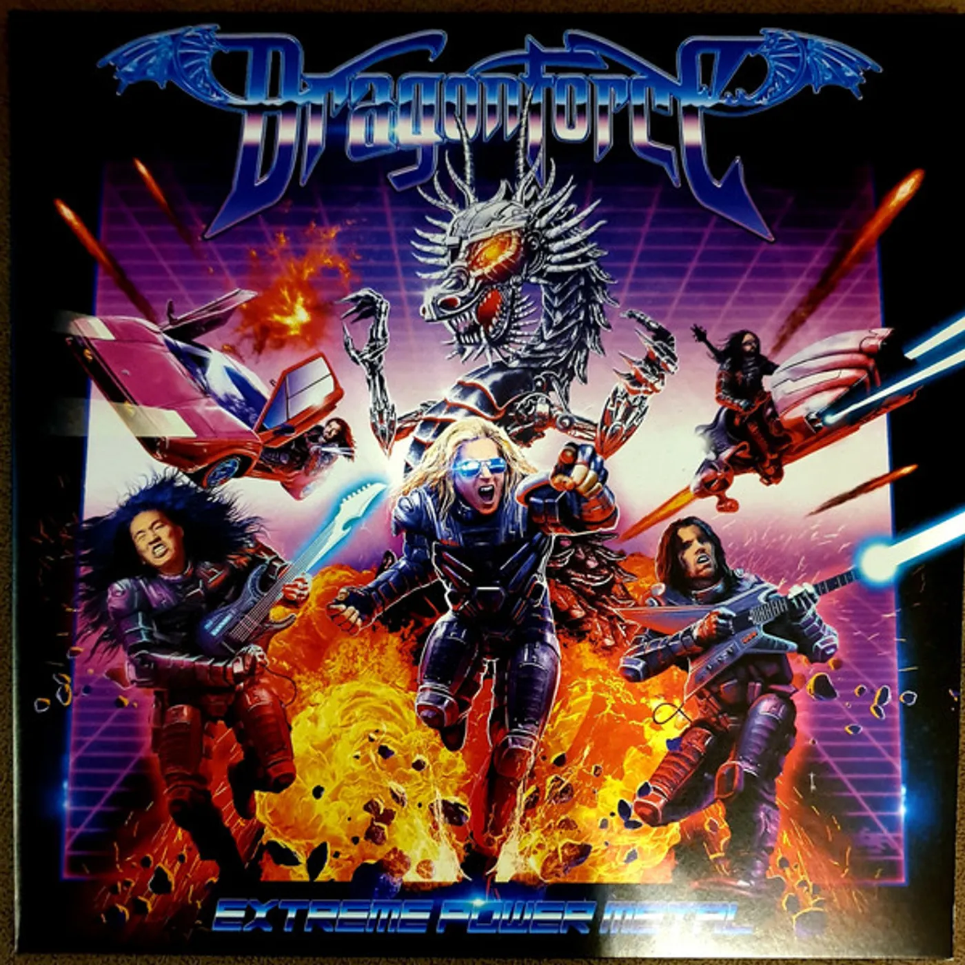 DragonForce EXTREME POWER METAL Vinyl Record