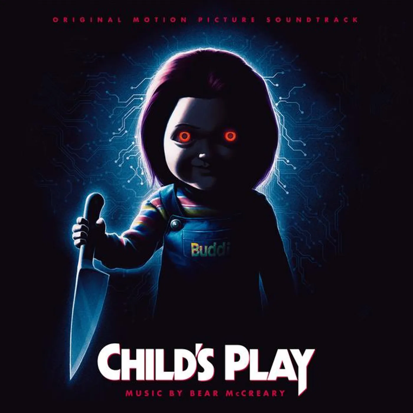 Bear McCreary CHILD'S PLAY Original Soundtrack (2019) (2LP/180G/CHUCKYS EYE COLORED VINYL-1LP BLUE IRIS/1LP RED IRIS) Vinyl Record