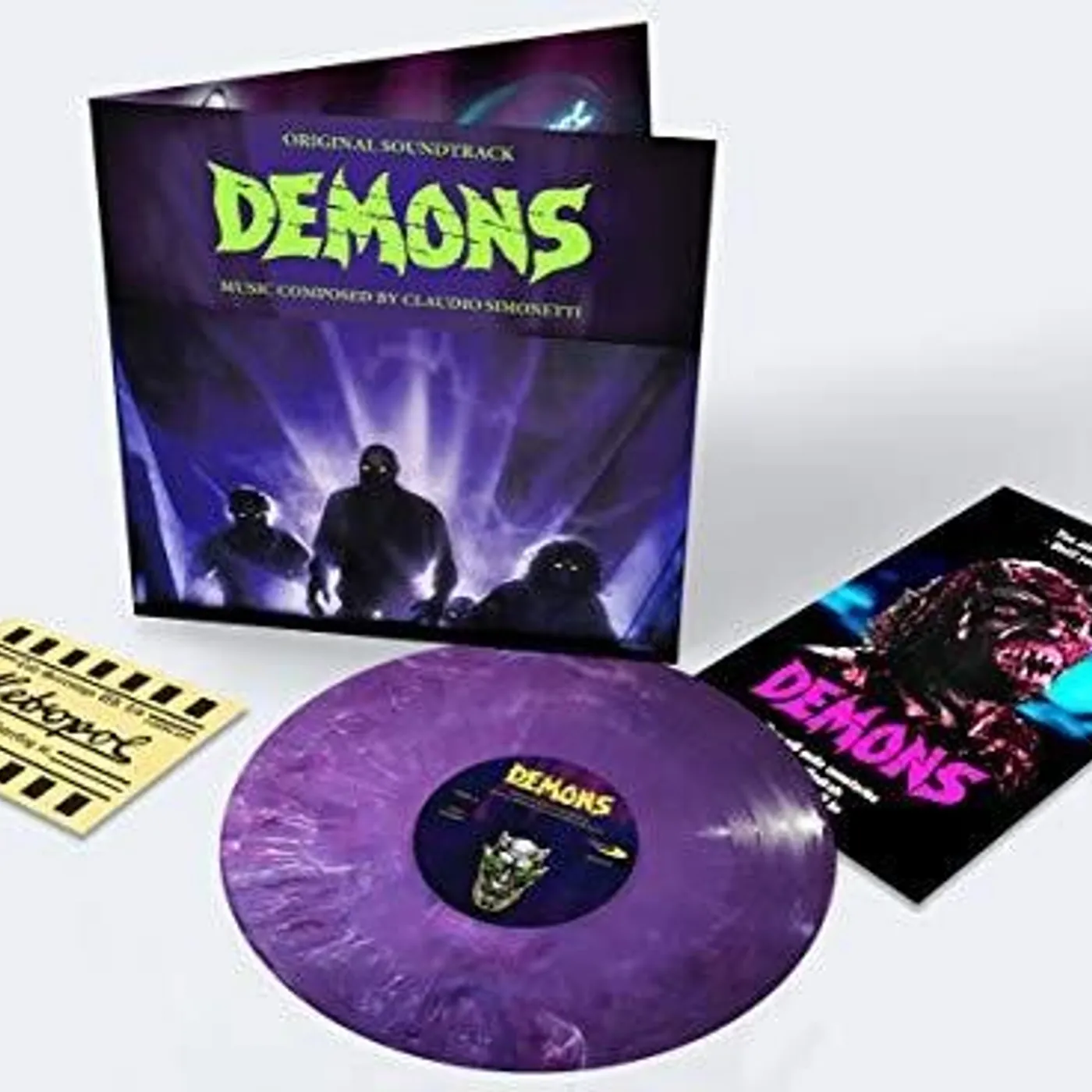 Claudio Simonetti DEMONS ORIGINAL SOUNDTRACK Vinyl Record
