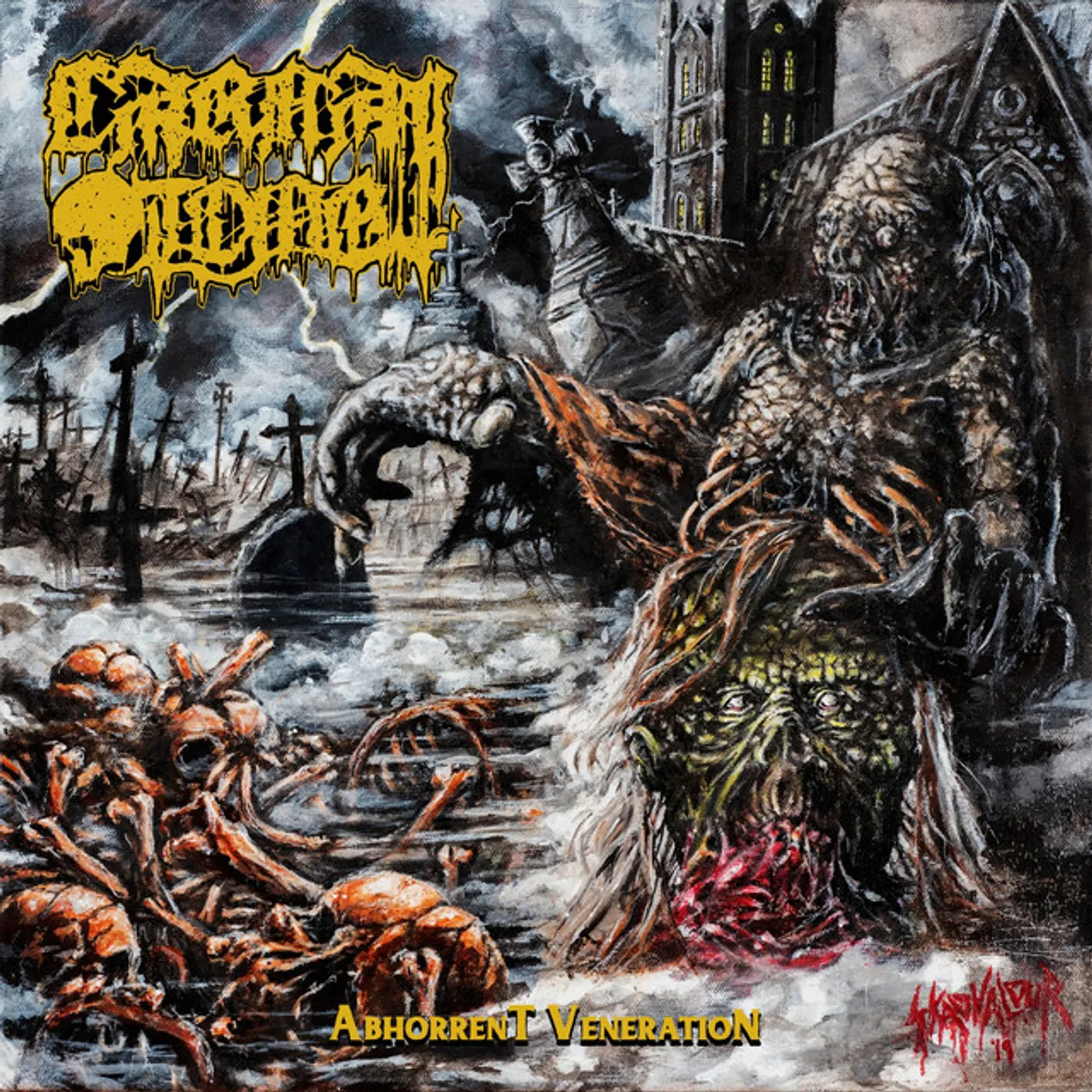 Carnal Tomb Abhorrent Veneration Vinyl Record