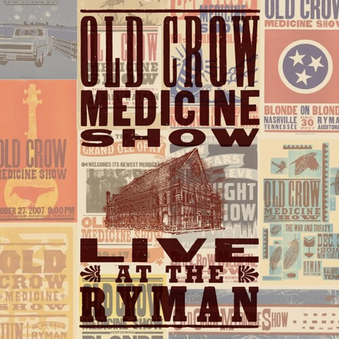 Old Crow Medicine Show Live at The Ryman Vinyl Record
